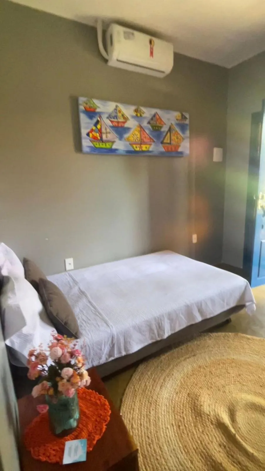 Bed in POUSADA PONTA DA ASA