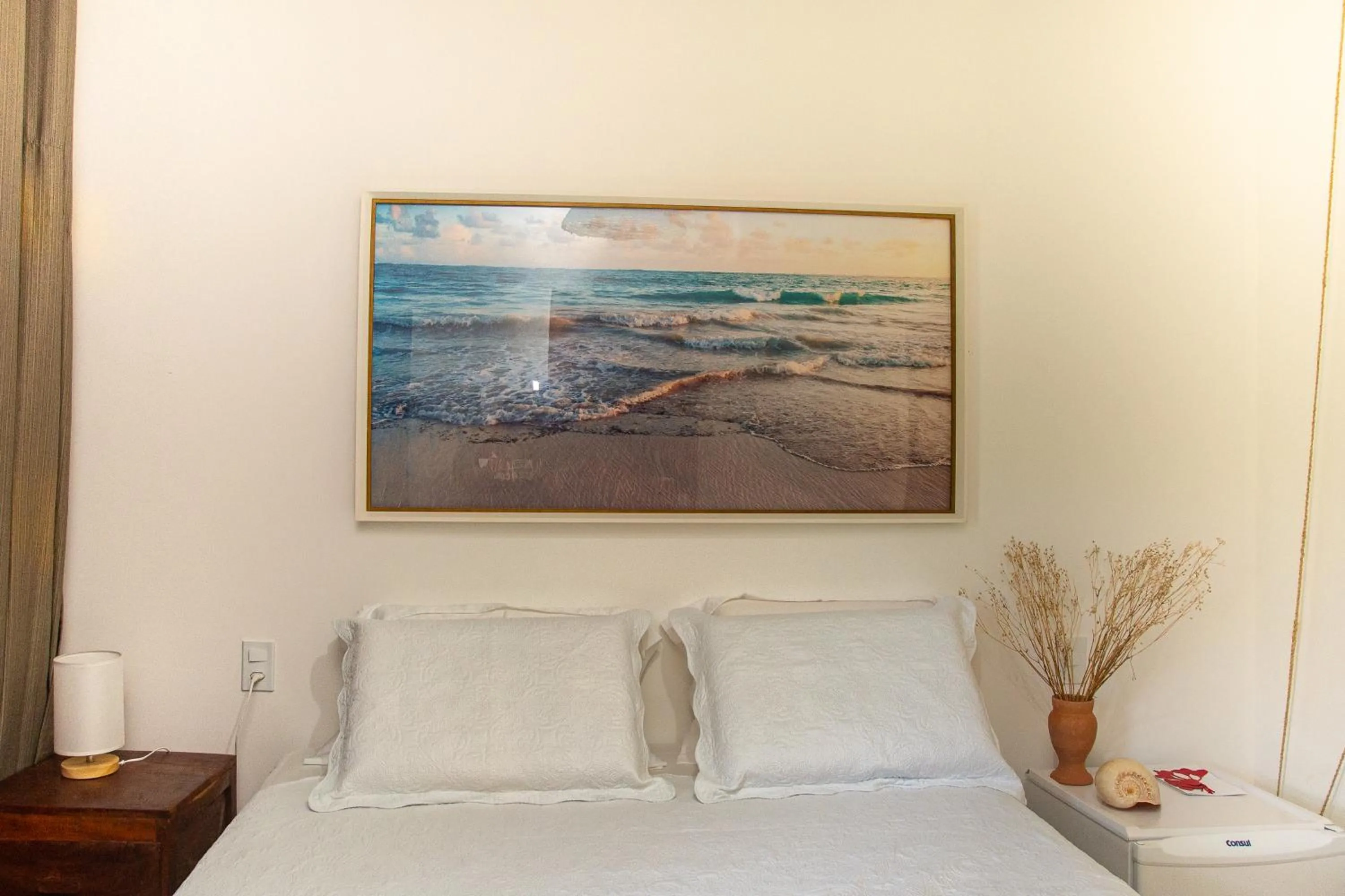 Bed in POUSADA PONTA DA ASA