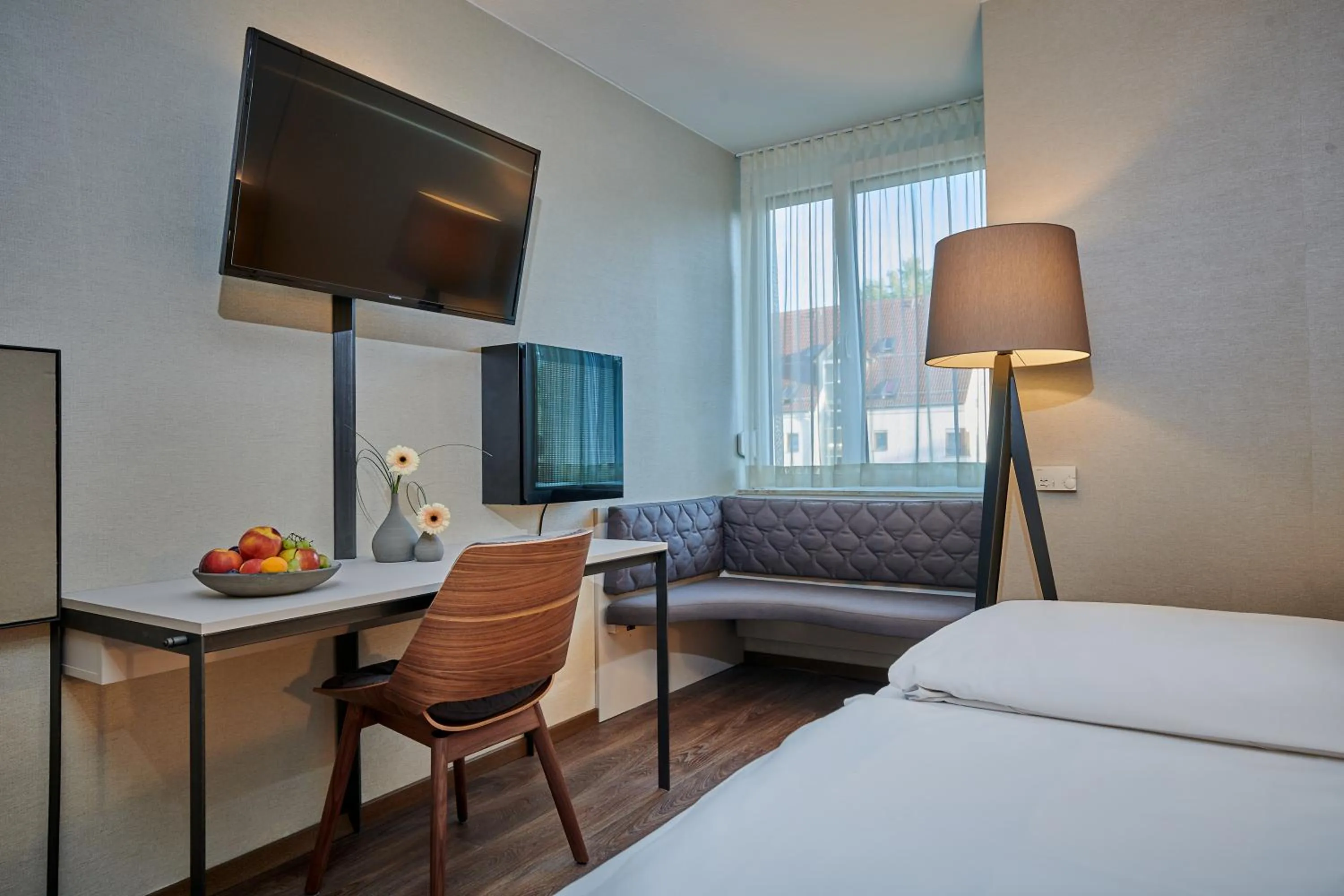 Seating area, Bed in Ringhotel Gasthof Hasen