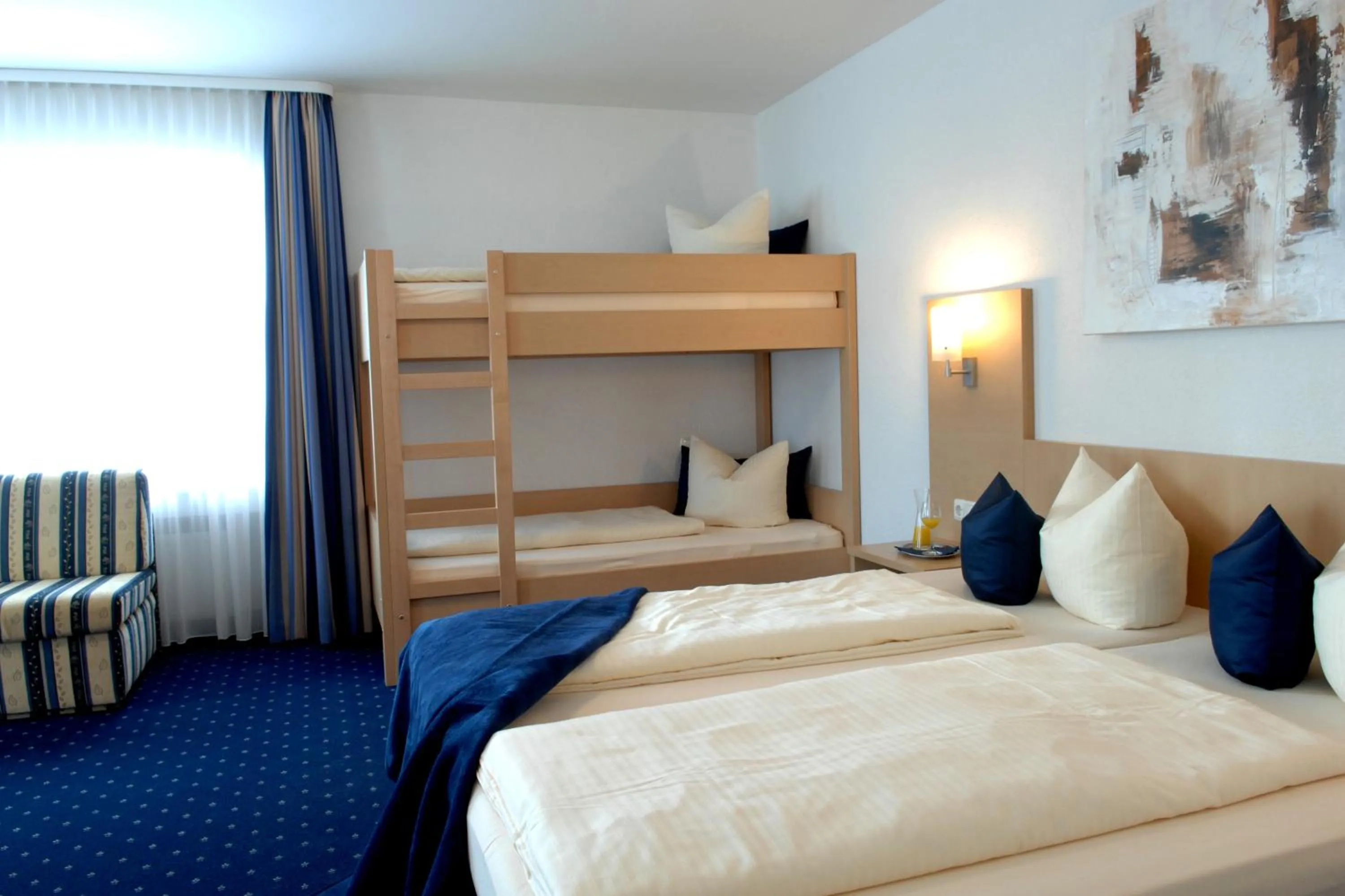 Photo of the whole room, Bed in Hotel Bettina garni