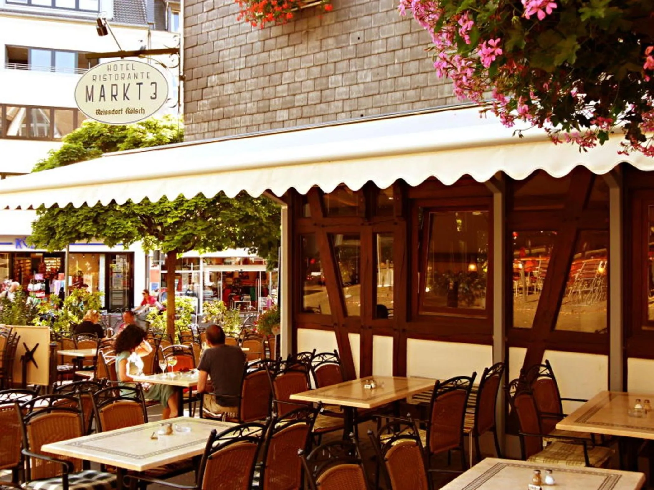 Balcony/Terrace in Hotel Markt3