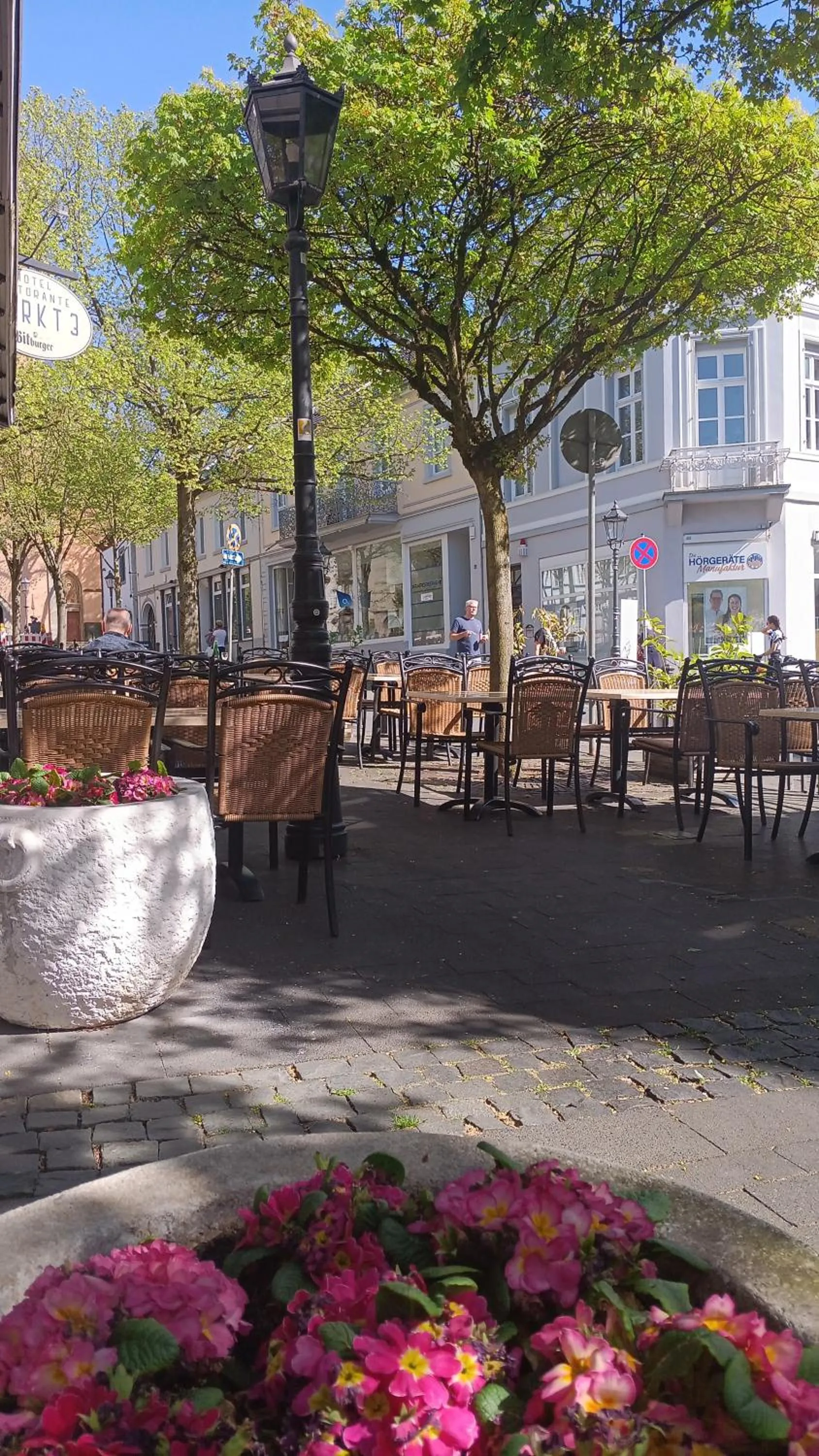 Balcony/Terrace in Hotel Markt3
