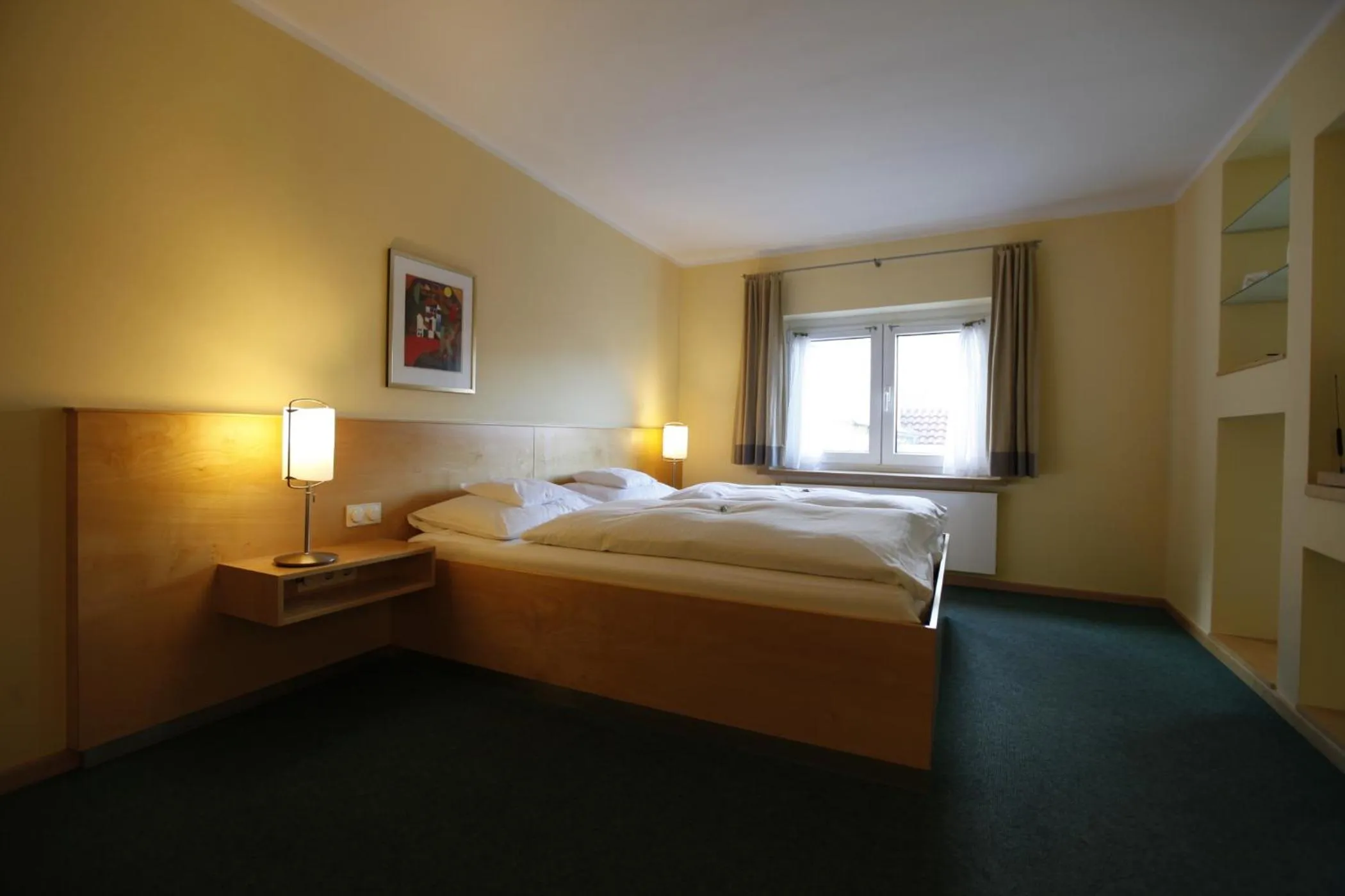 Bed in Hotel Markt3