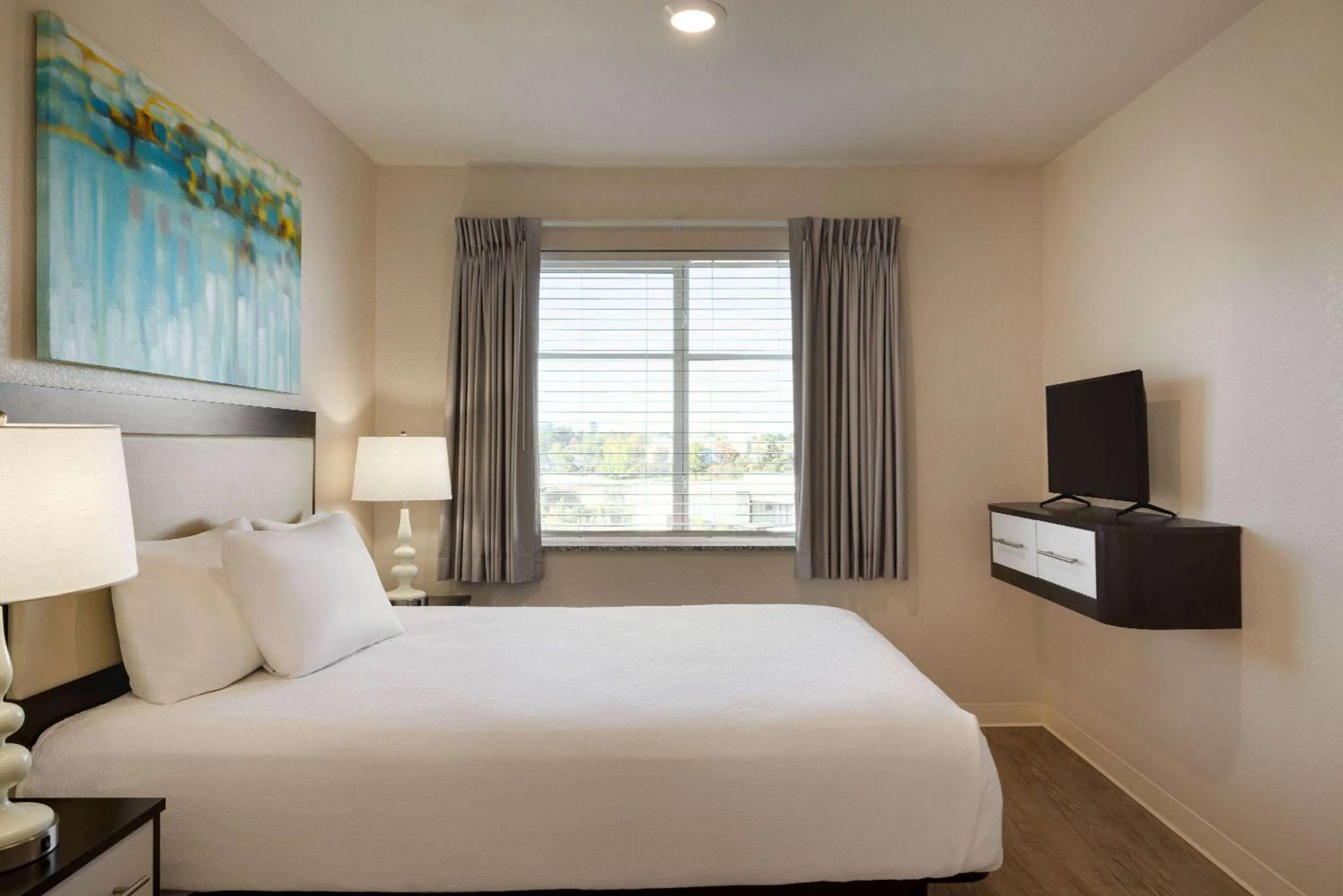 Photo of the whole room, Bed in WaterWalk Extended Stay Raleigh Durham Research Triangle