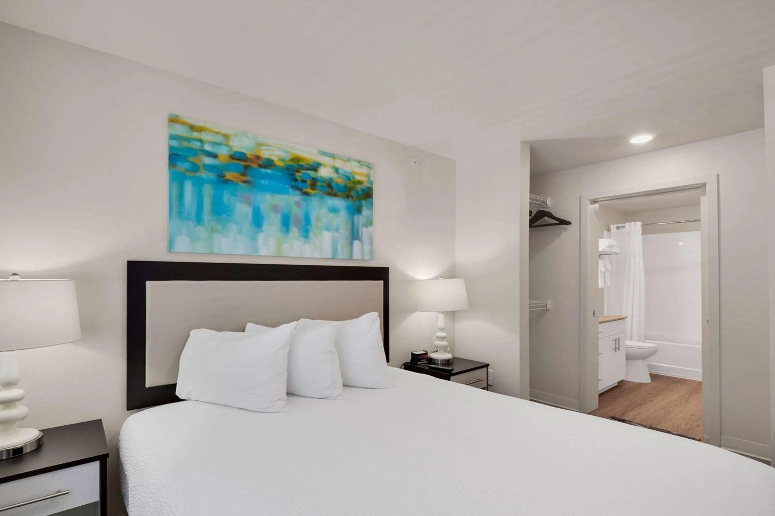 Photo of the whole room, Bed in WaterWalk Extended Stay Raleigh Durham Research Triangle