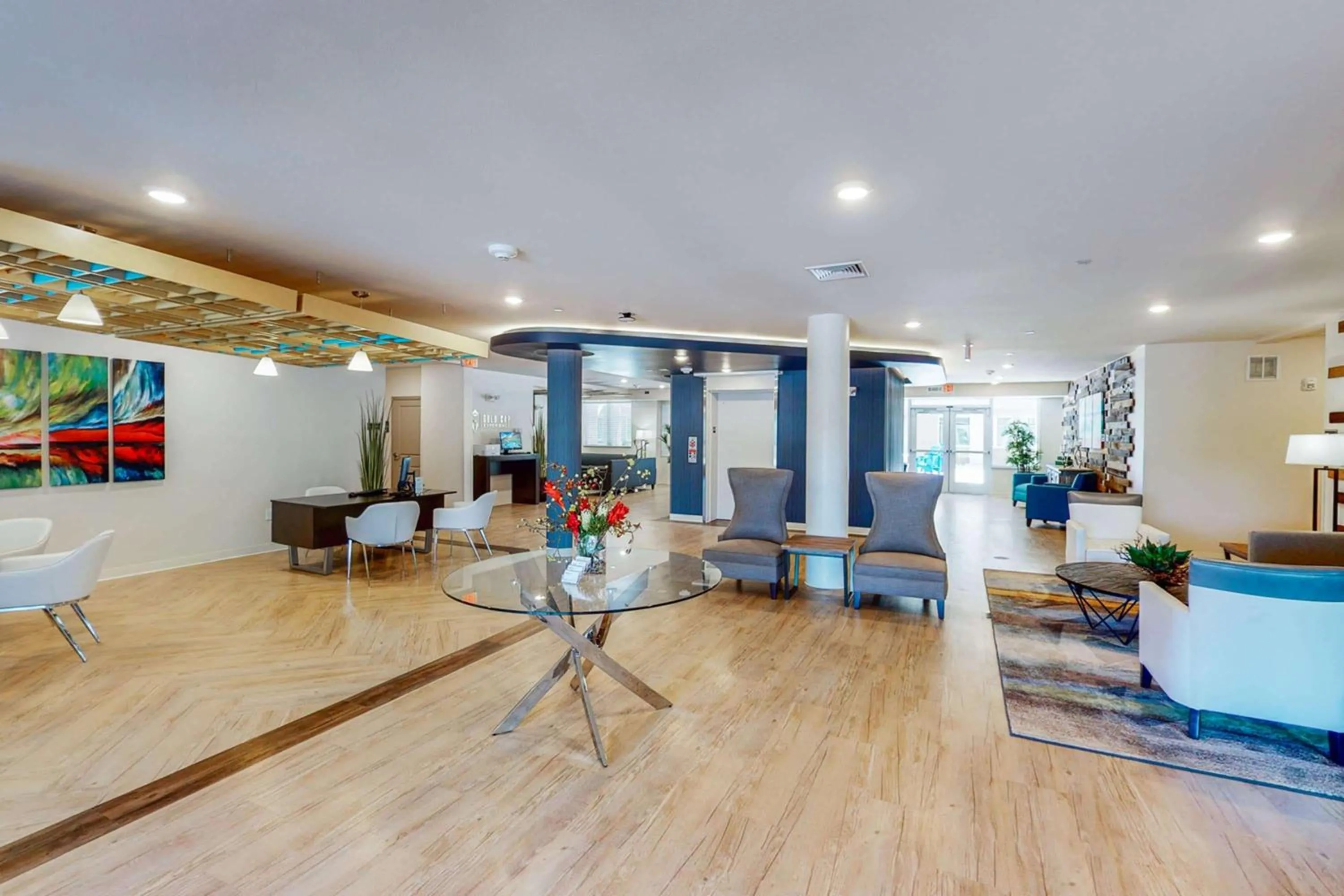 Lobby or reception in WaterWalk Extended Stay Raleigh Durham Research Triangle