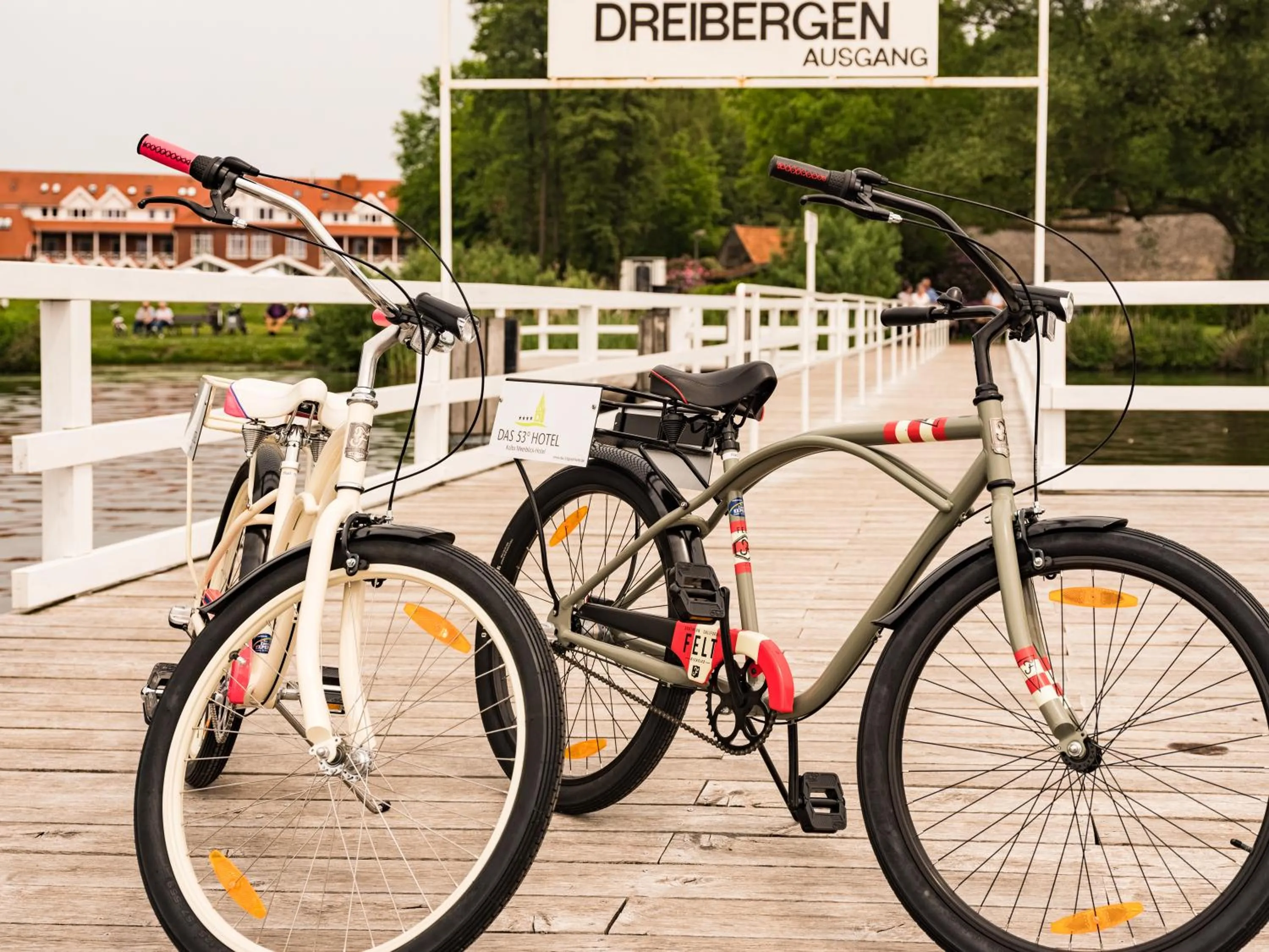 Cycling in Das 53°Hotel