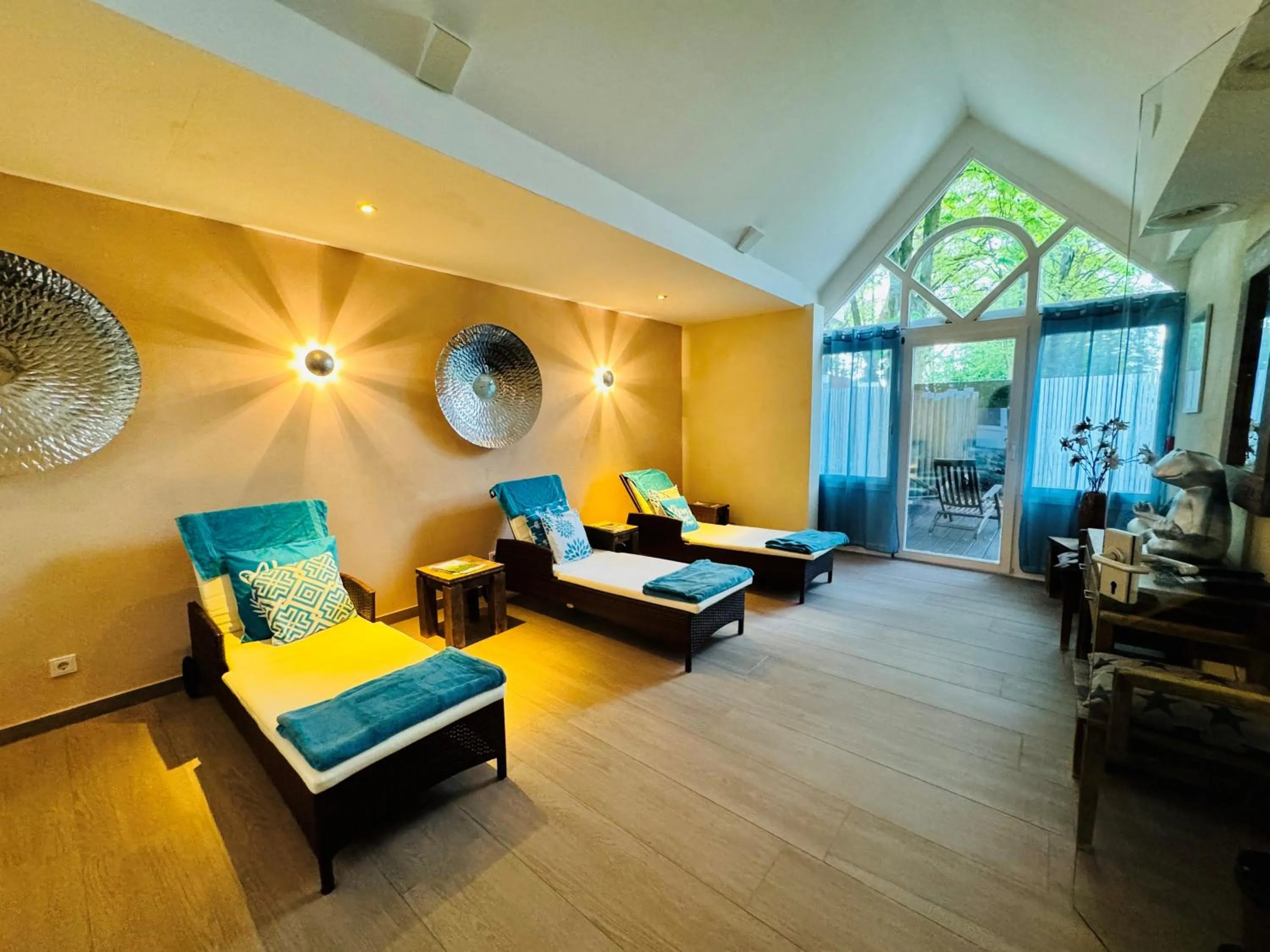 Sauna in Das 53°Hotel