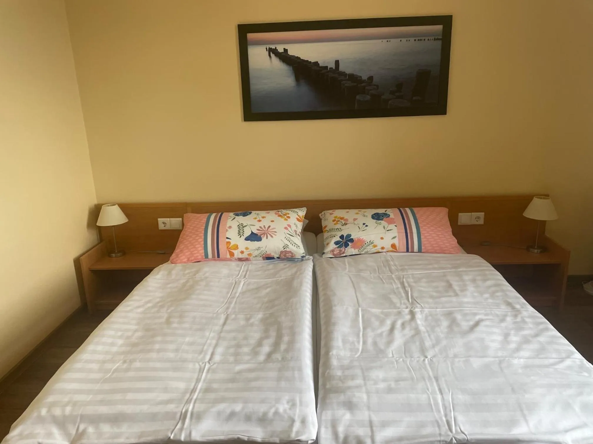 Bed in Hotel Kieler Förde