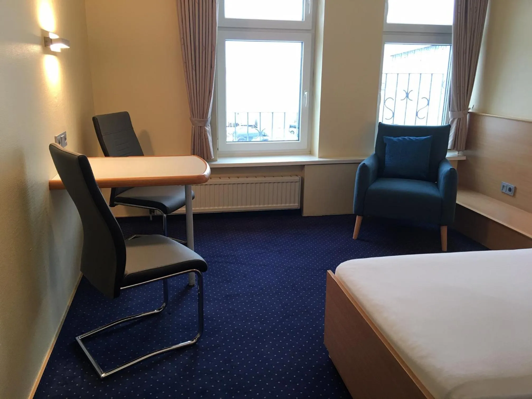 Bed in Hotel Kieler Förde