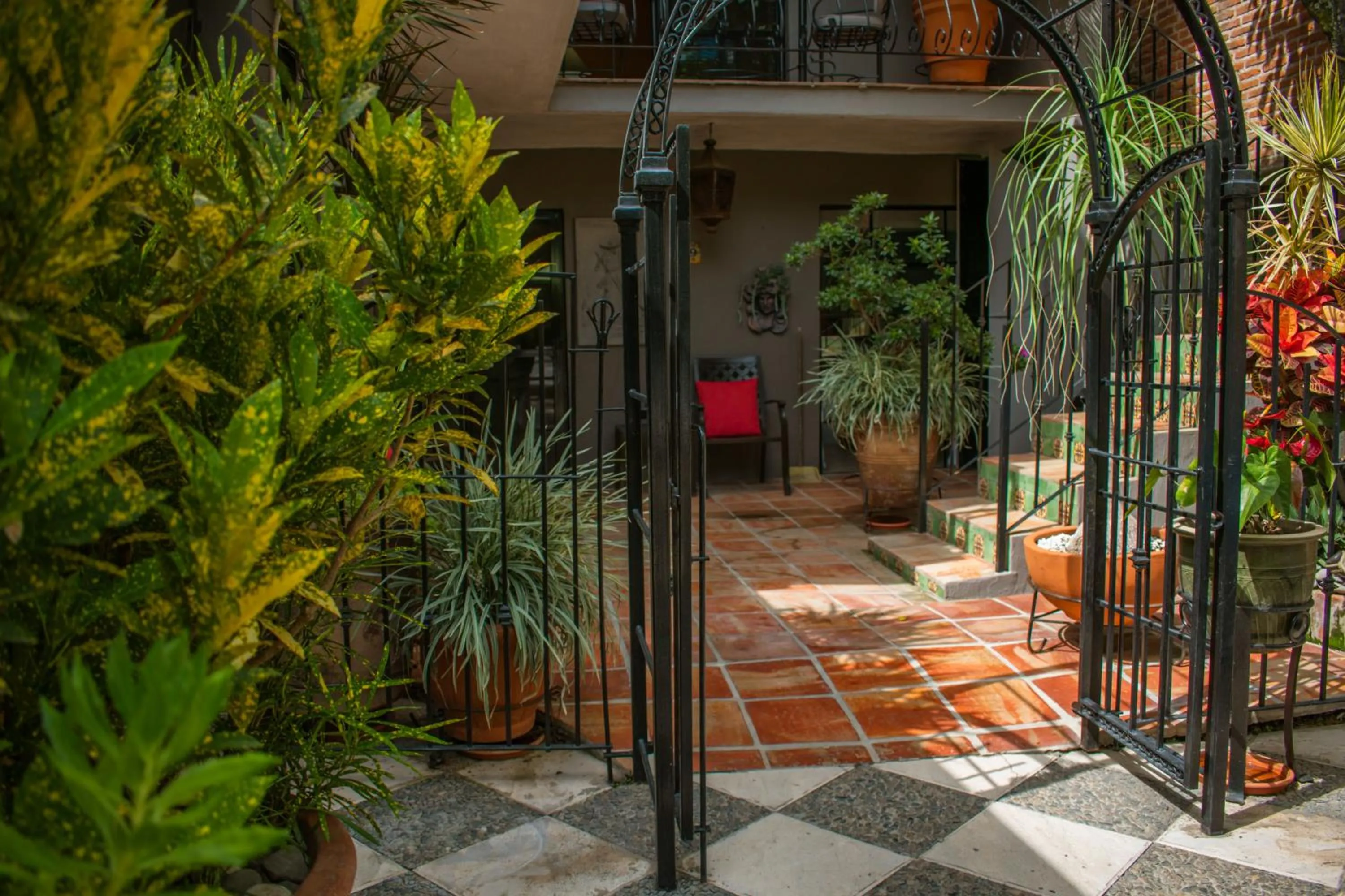 Patio in Casa del Sol Inn