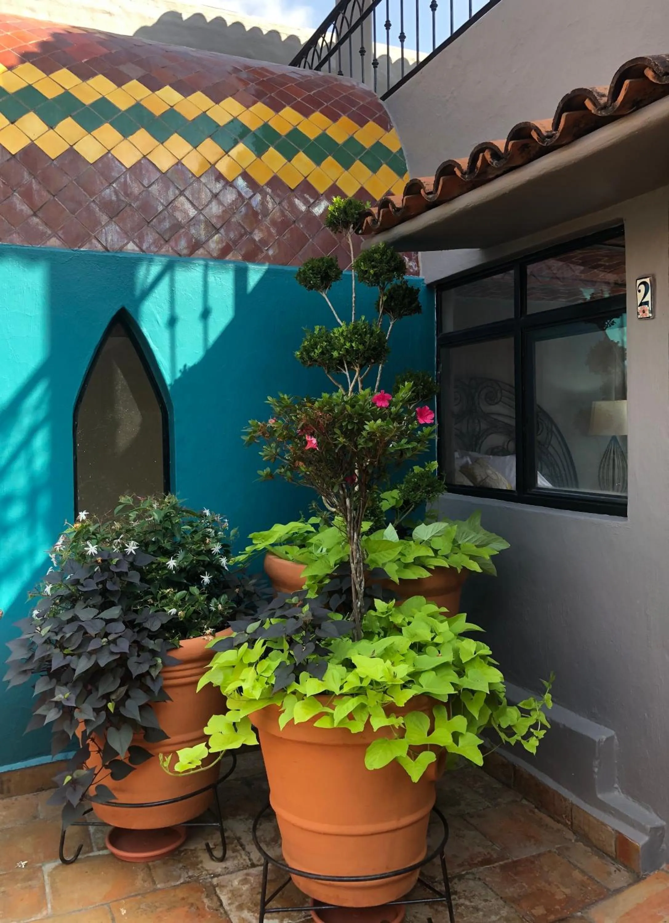Balcony/Terrace in Casa del Sol Inn
