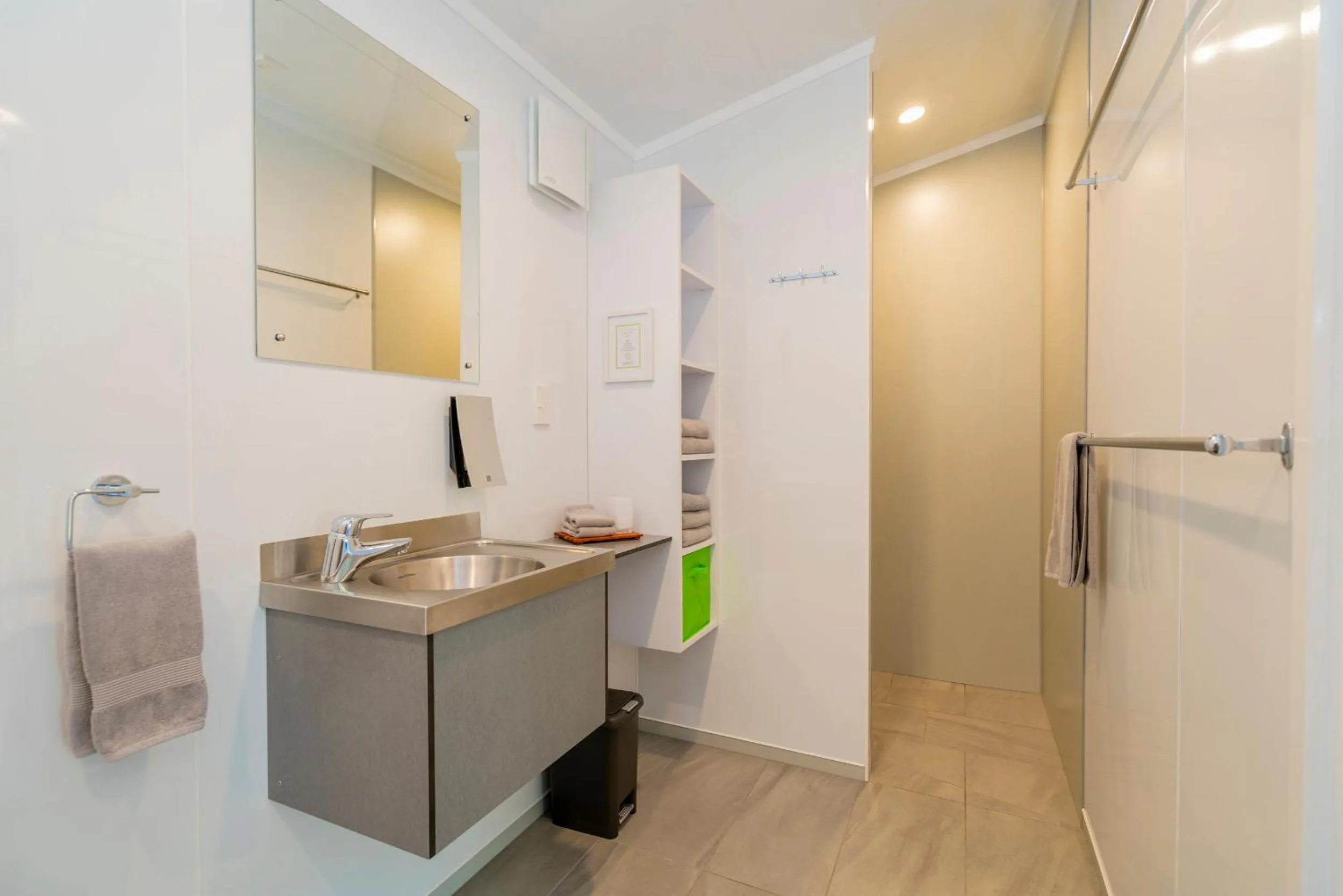 Bathroom in Anglers Lodge