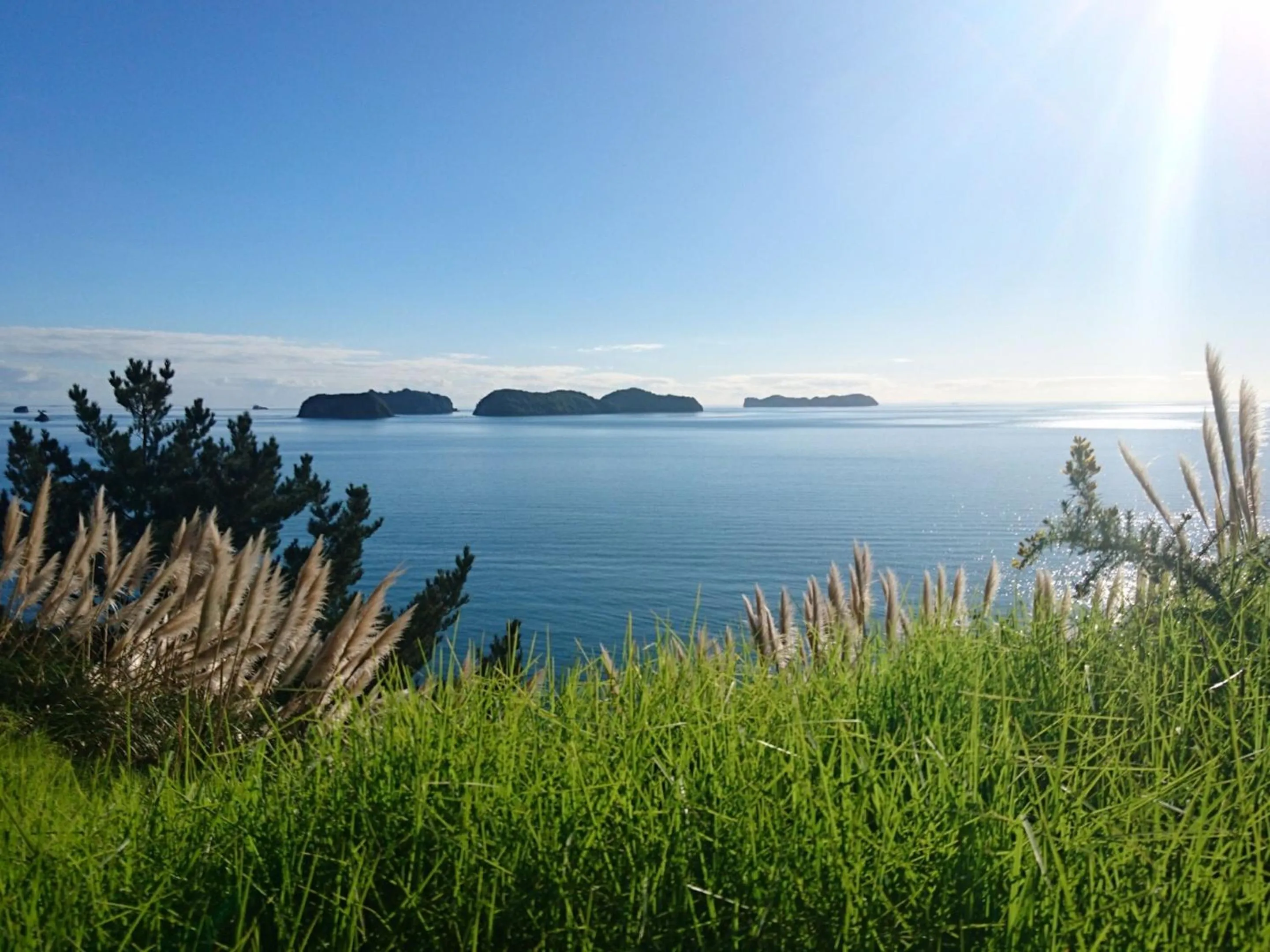 Sea view in Anglers Lodge