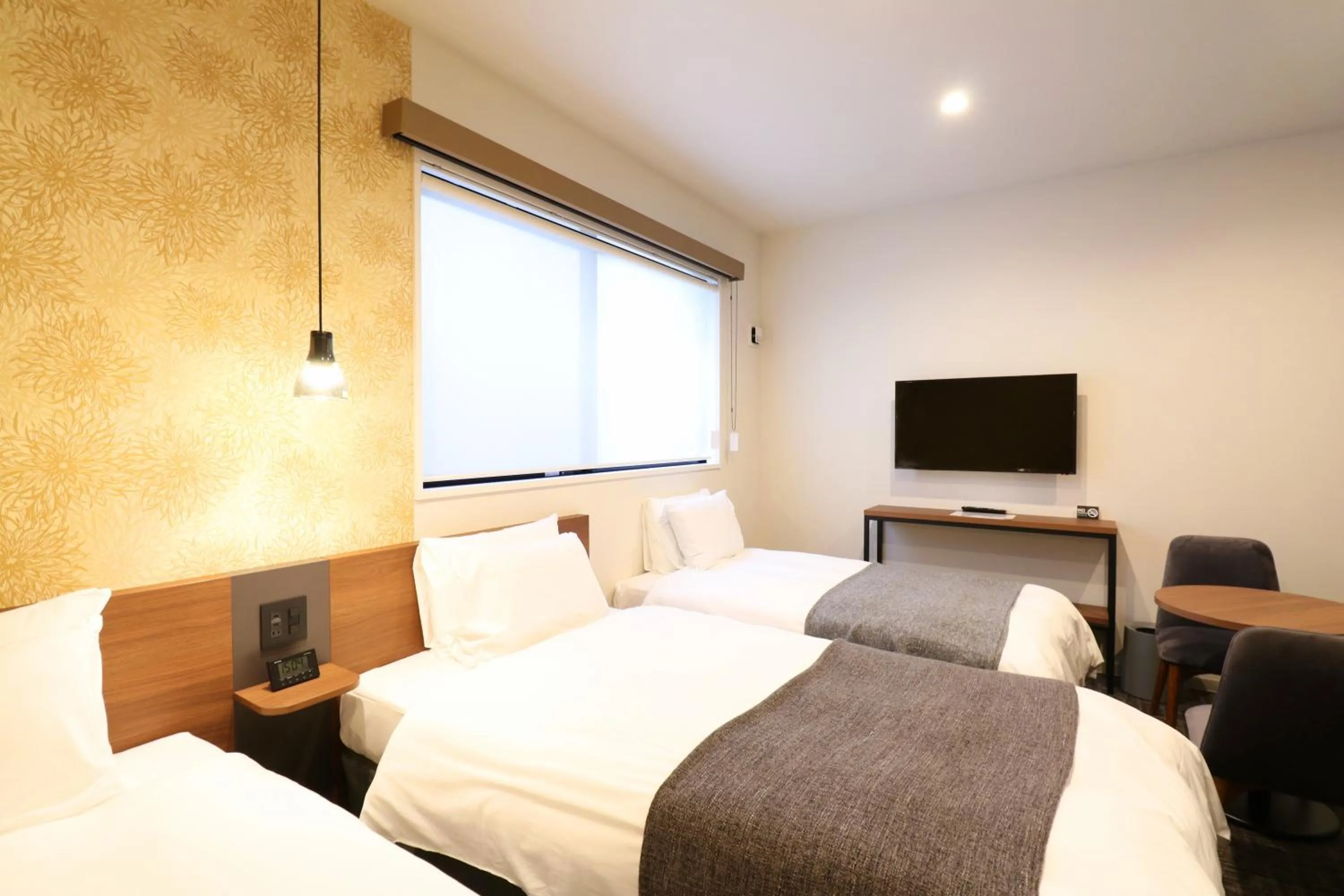 Photo of the whole room, Bed in M's Hotel Nijojo Oike