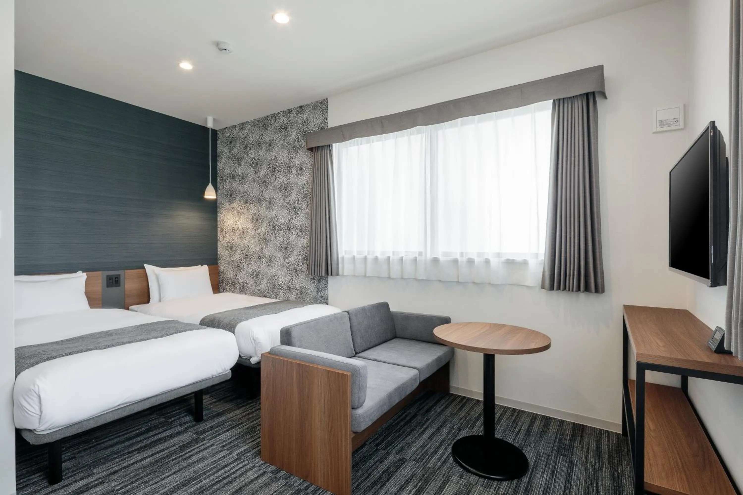 Photo of the whole room, Bed in M's Hotel Nijojo Oike