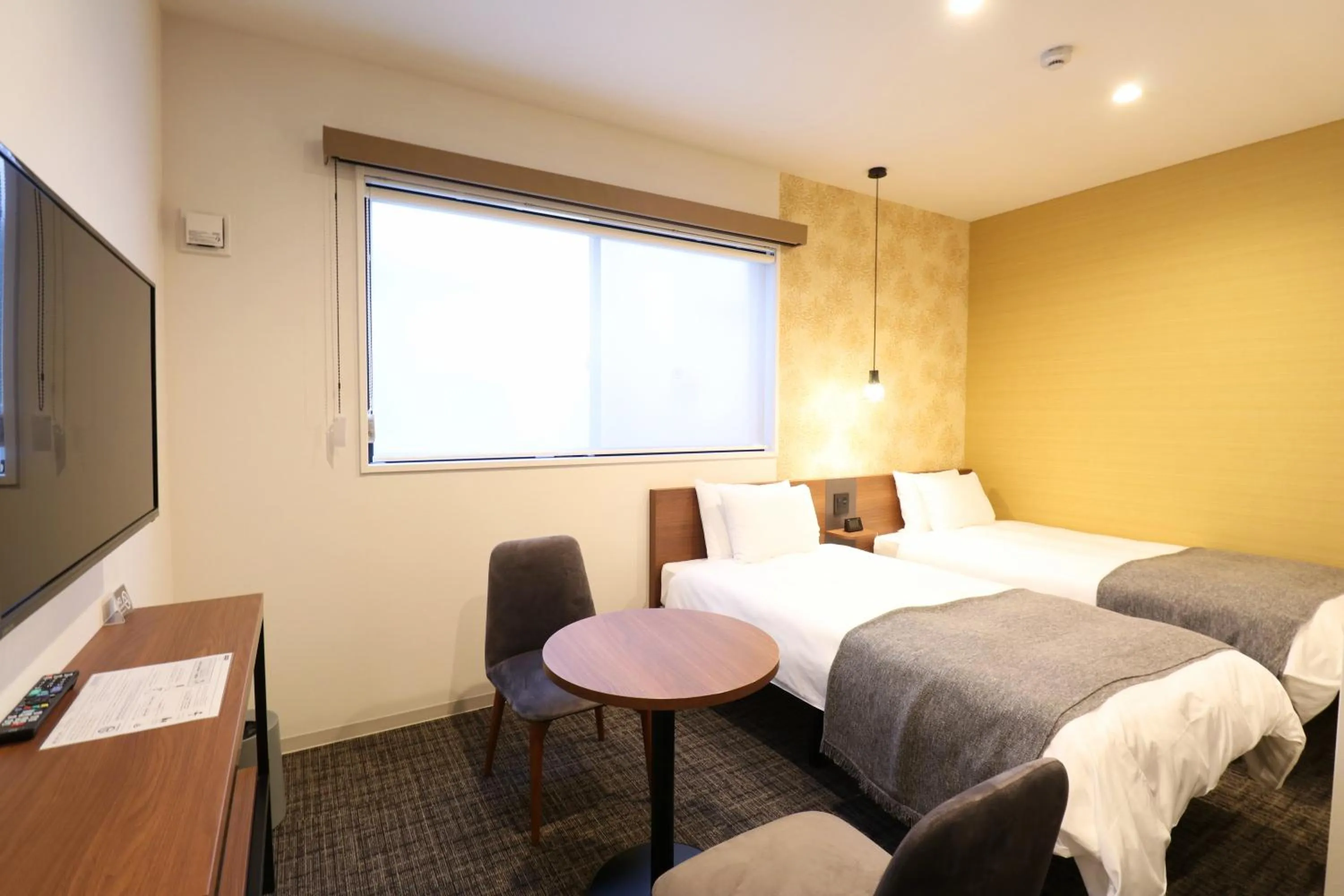 Photo of the whole room, Bed in M's Hotel Nijojo Oike