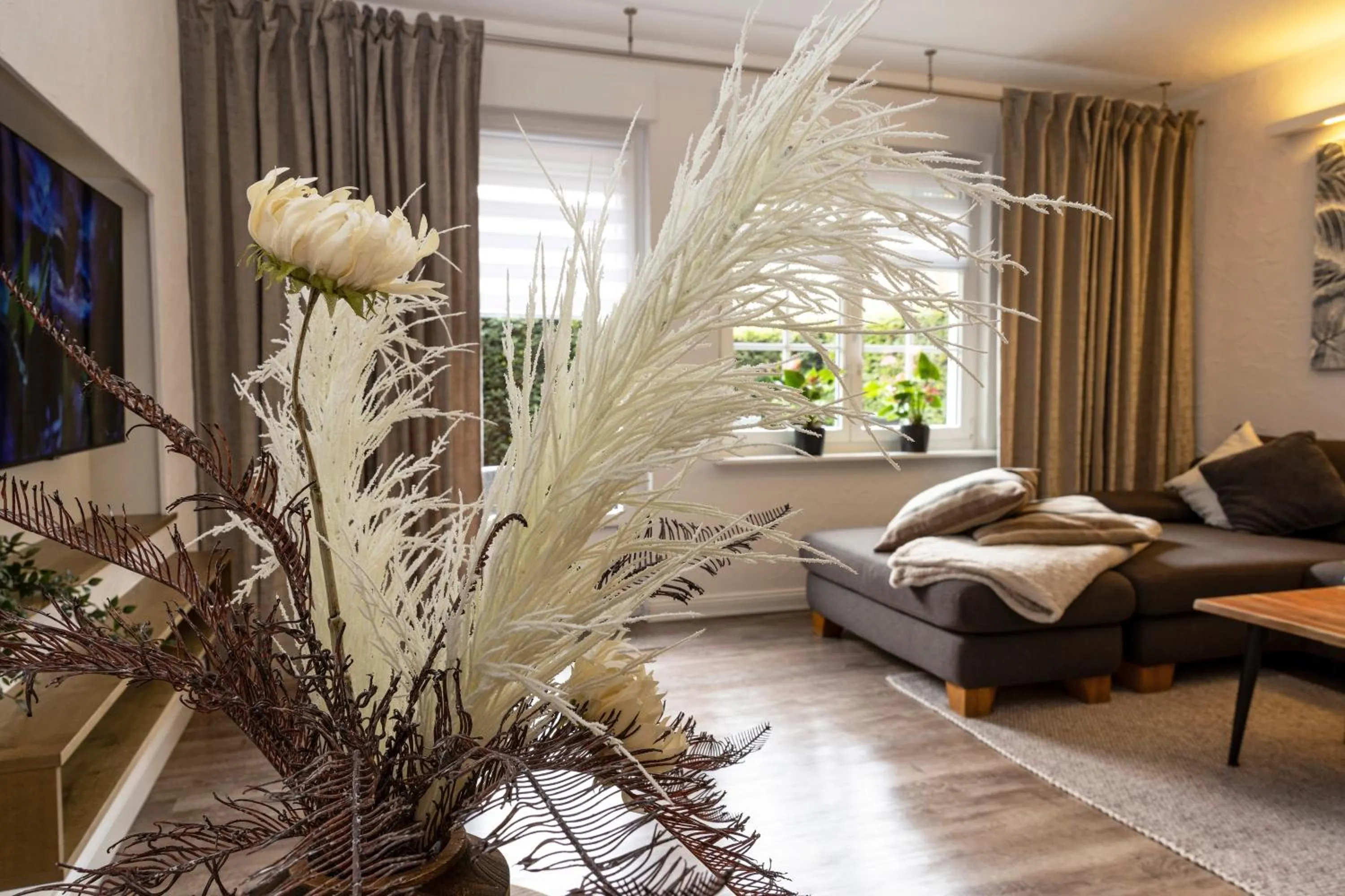 Bed in Hotel Forsthaus