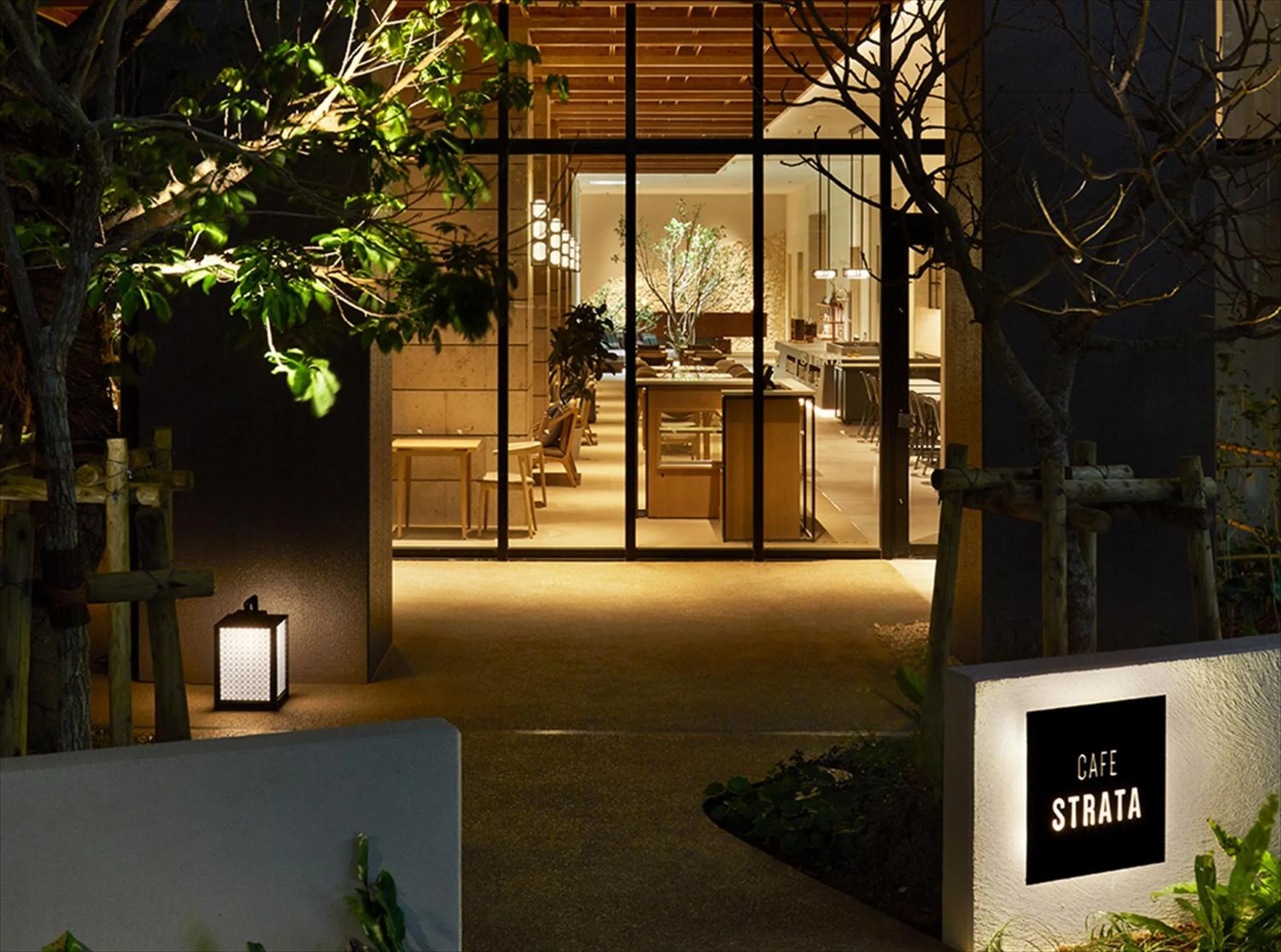 Facade/entrance in HOTEL STRATA NAHA