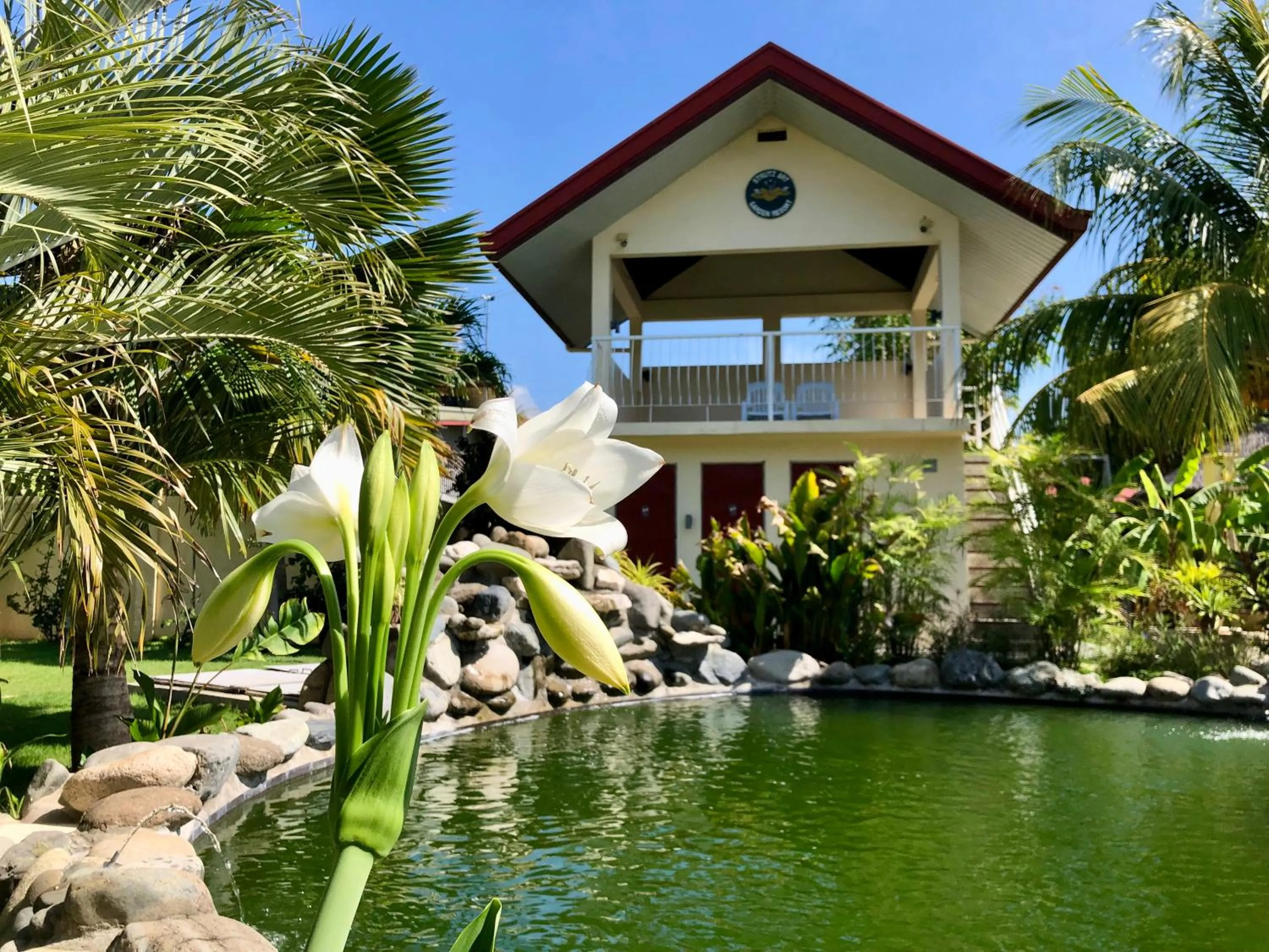 Garden view in Strutz Art Garden Resort