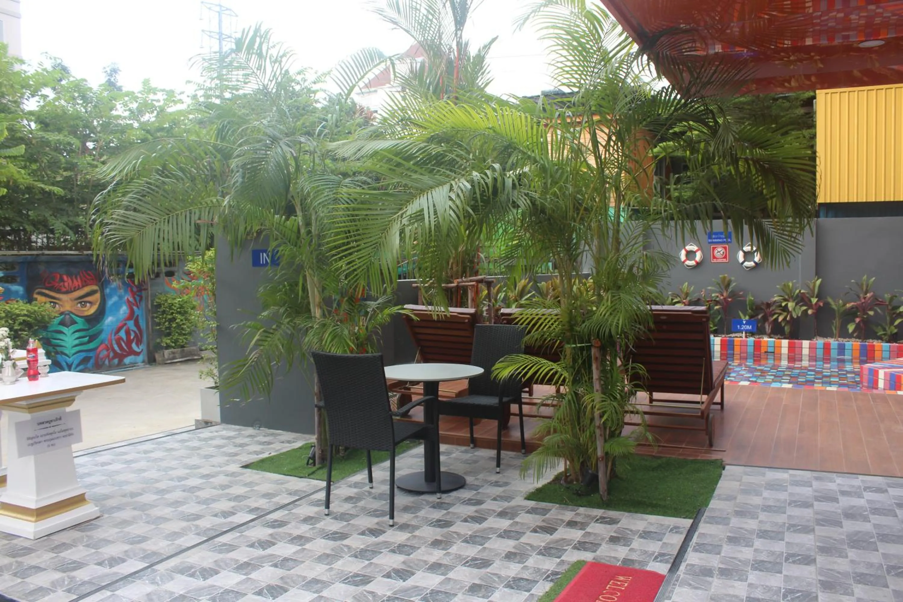 Garden in H-District Boutique Poshotel