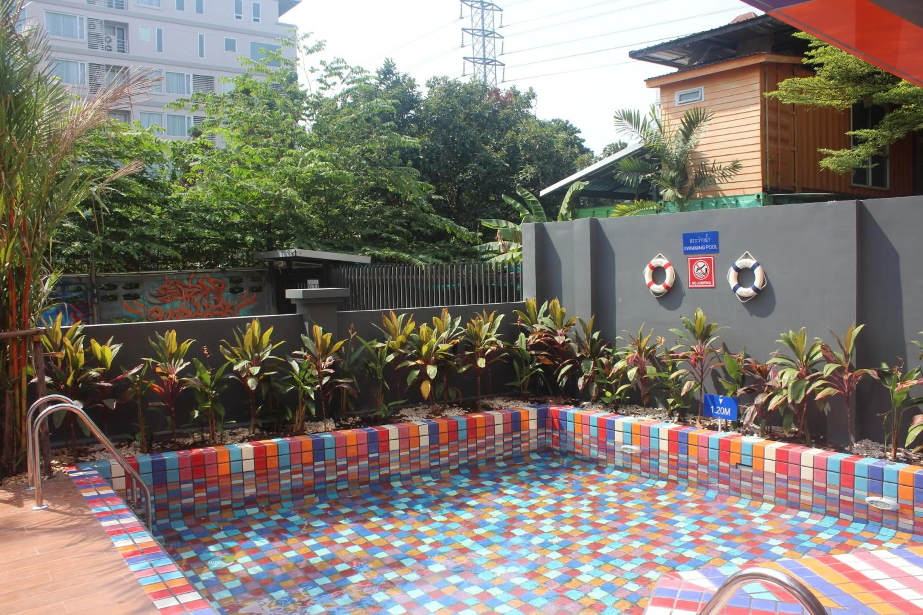 Swimming pool in H-District Boutique Poshotel
