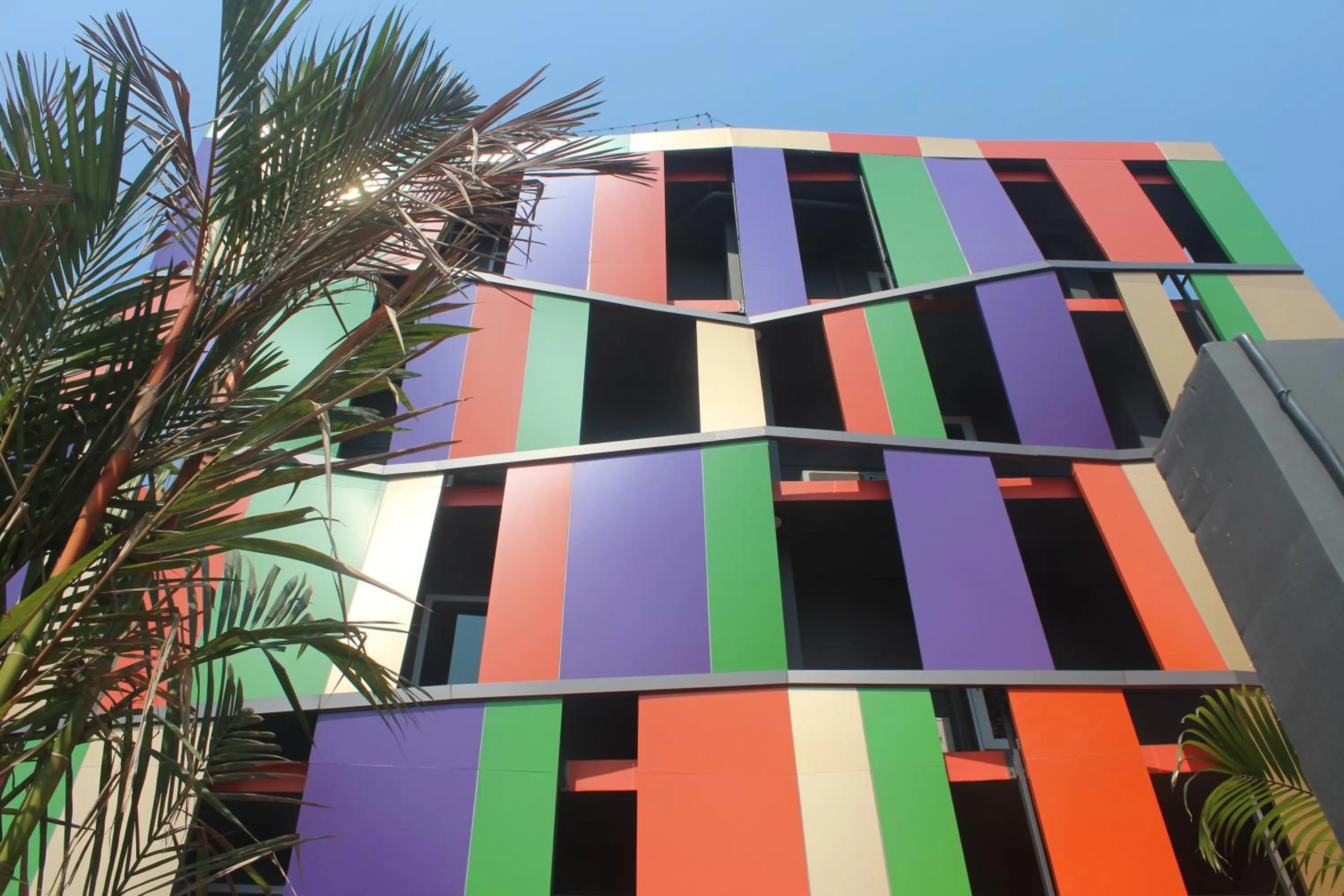 Property building in H-District Boutique Poshotel