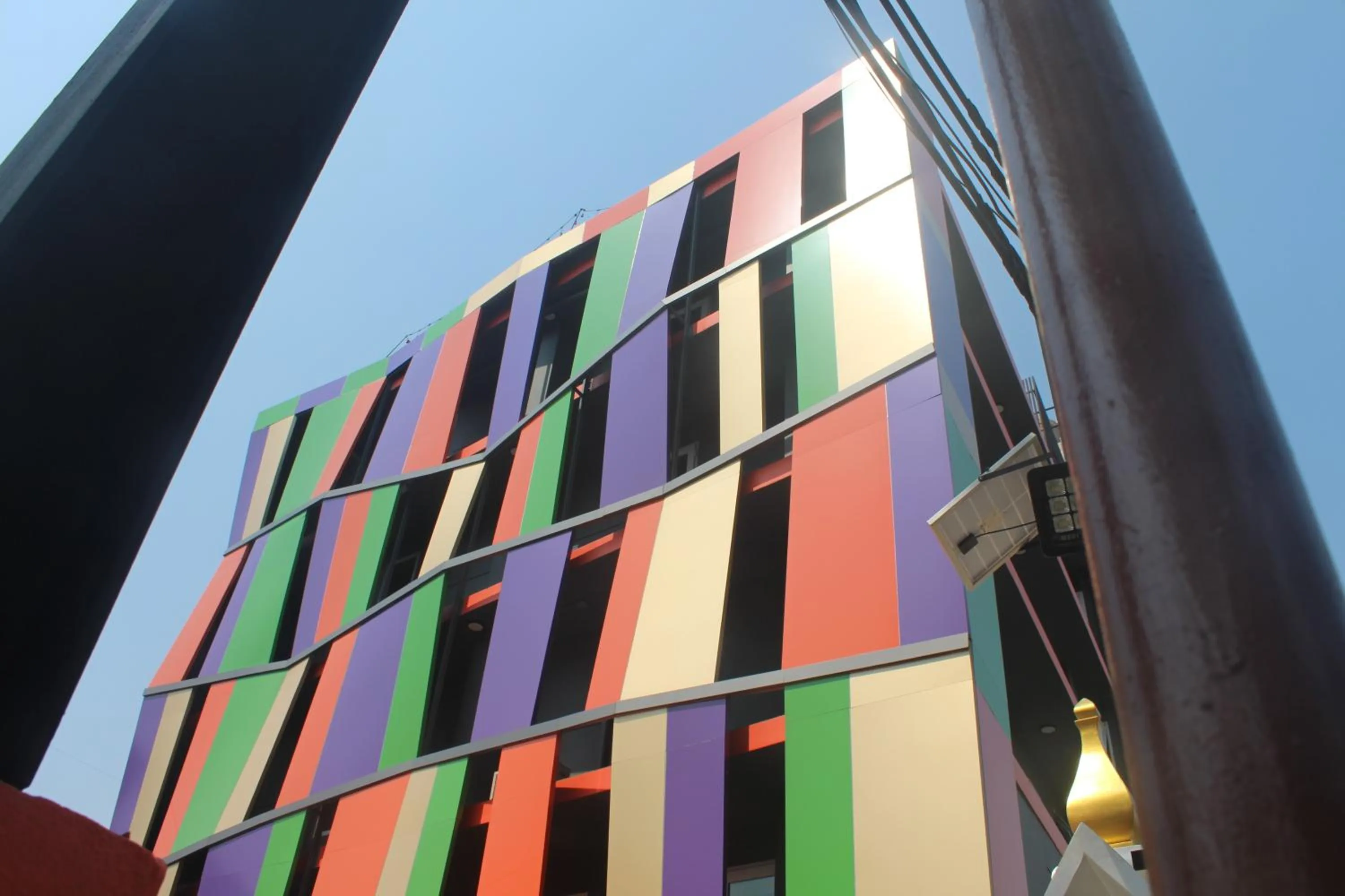 Property building in H-District Boutique Poshotel