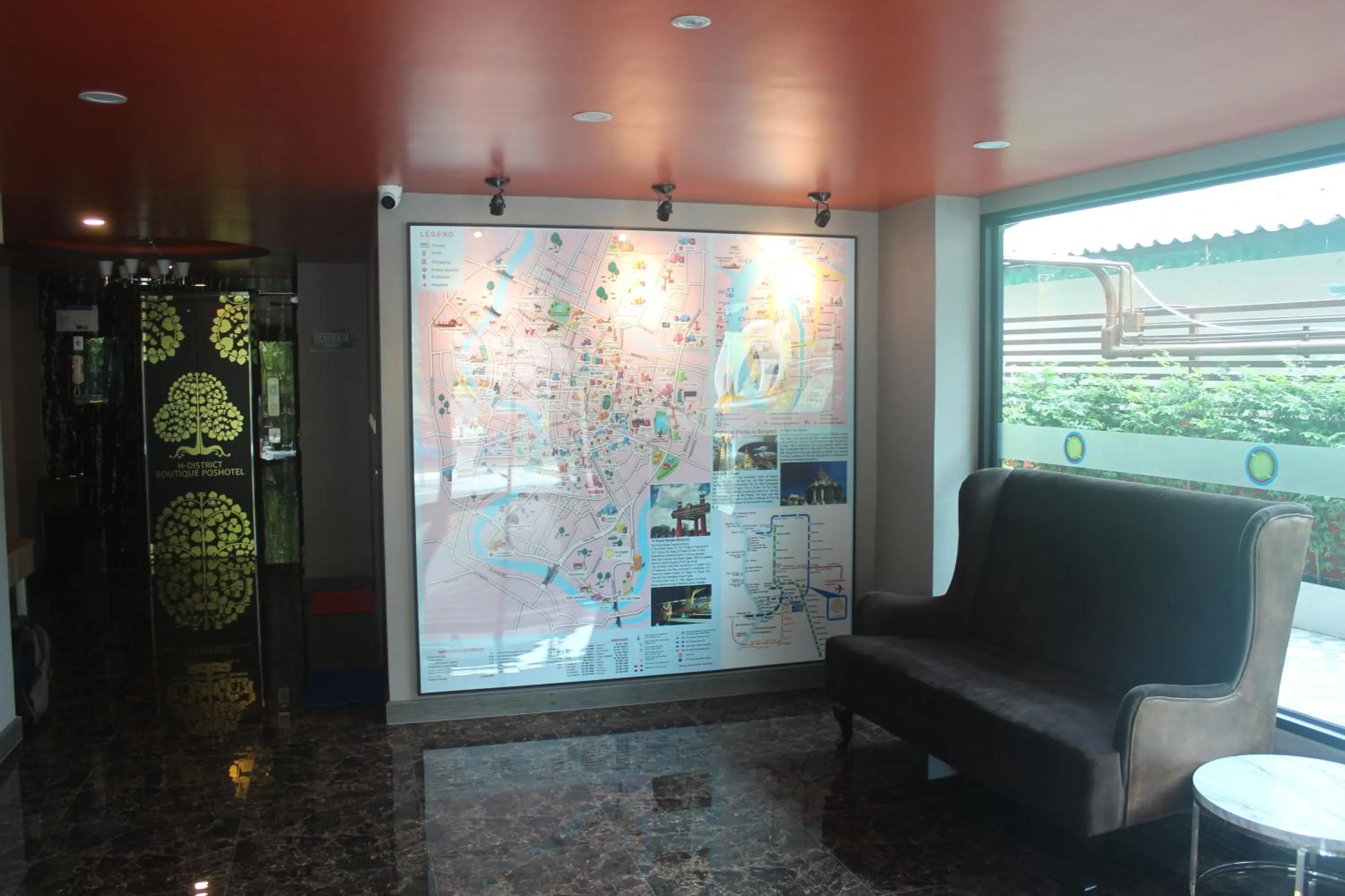 Lobby or reception in H-District Boutique Poshotel