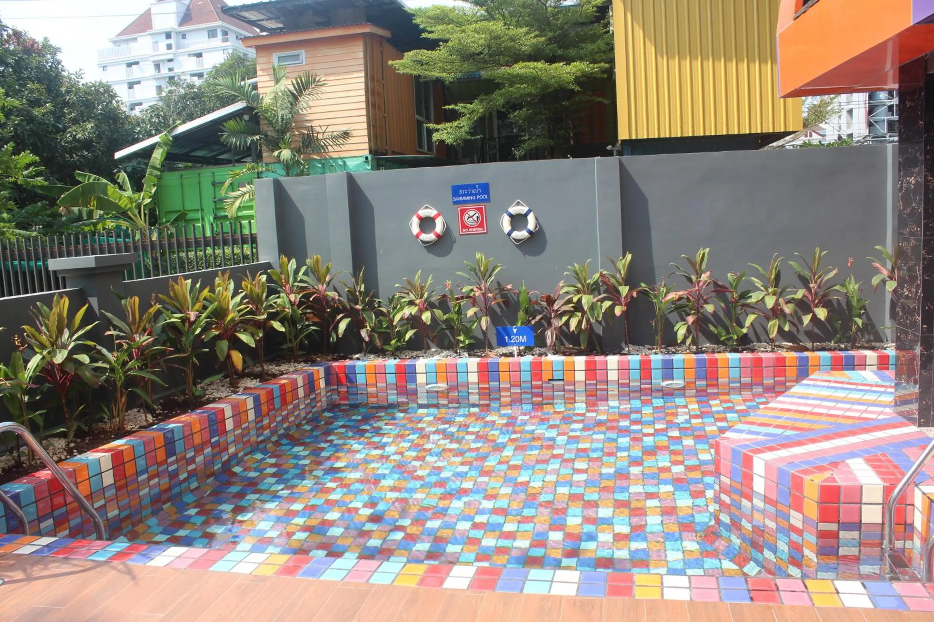 Swimming pool in H-District Boutique Poshotel