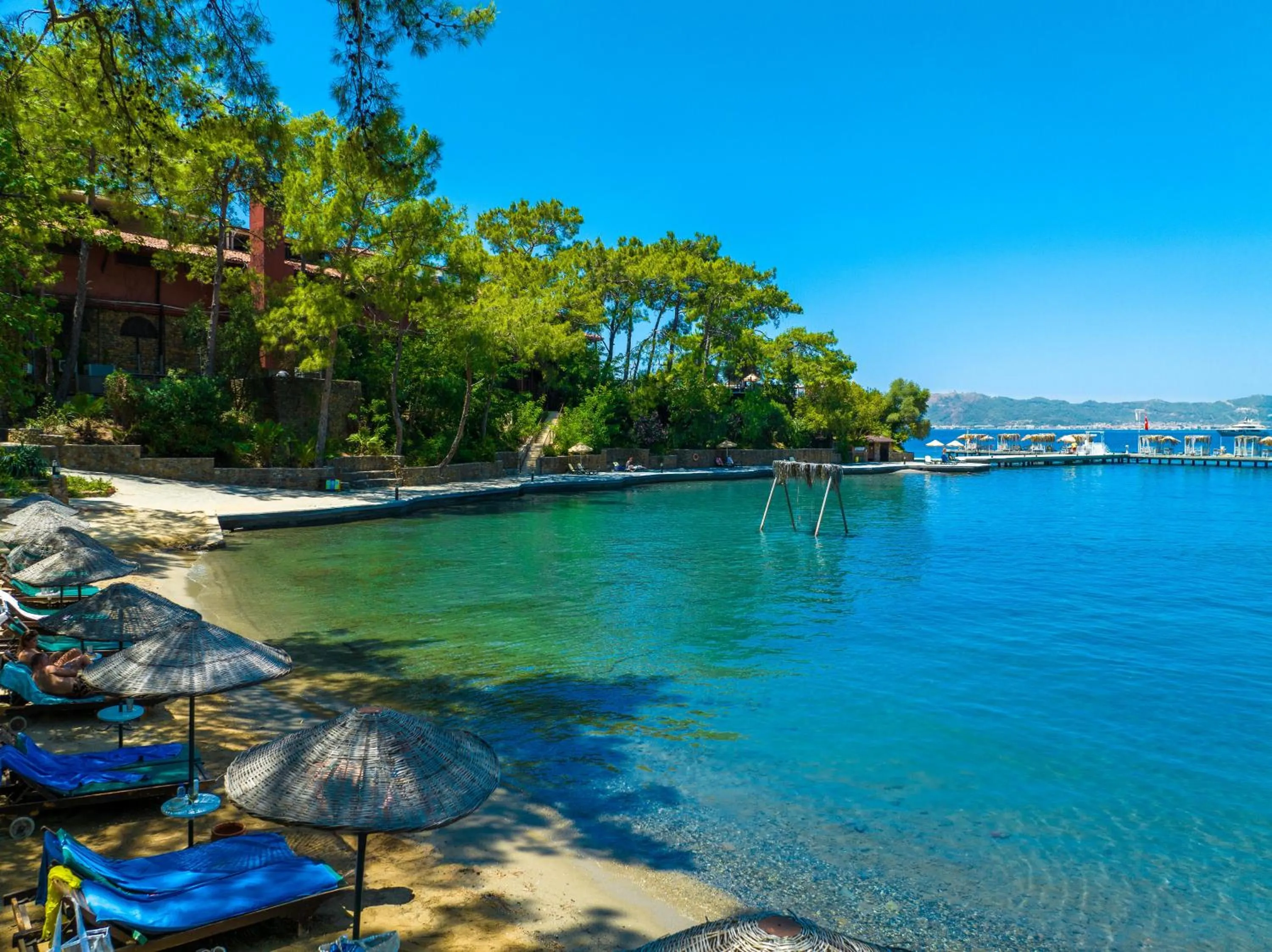Beach in Marmaris Bay Resort - Adults Only