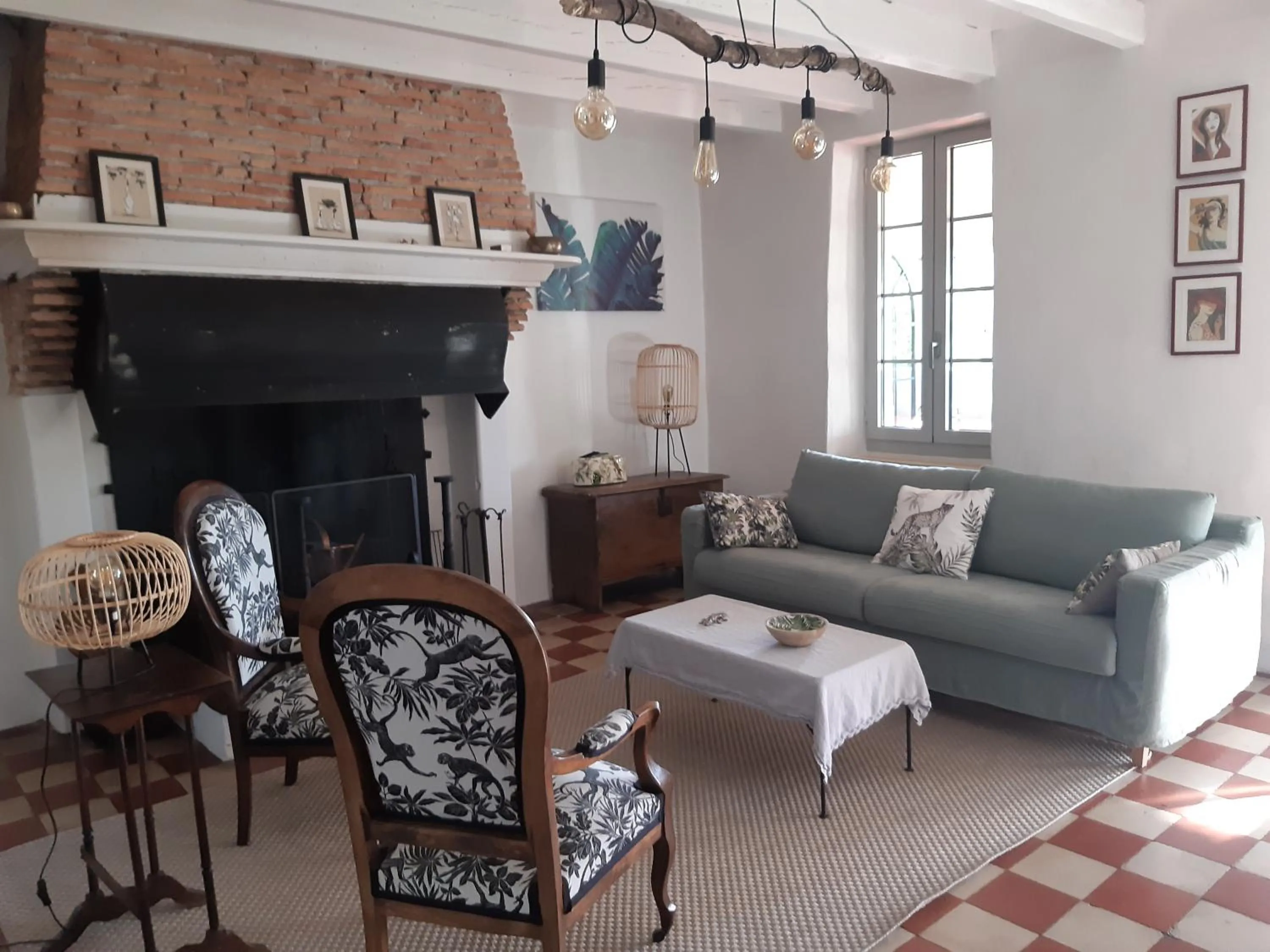 Seating area in Domaine de l’Escuderia