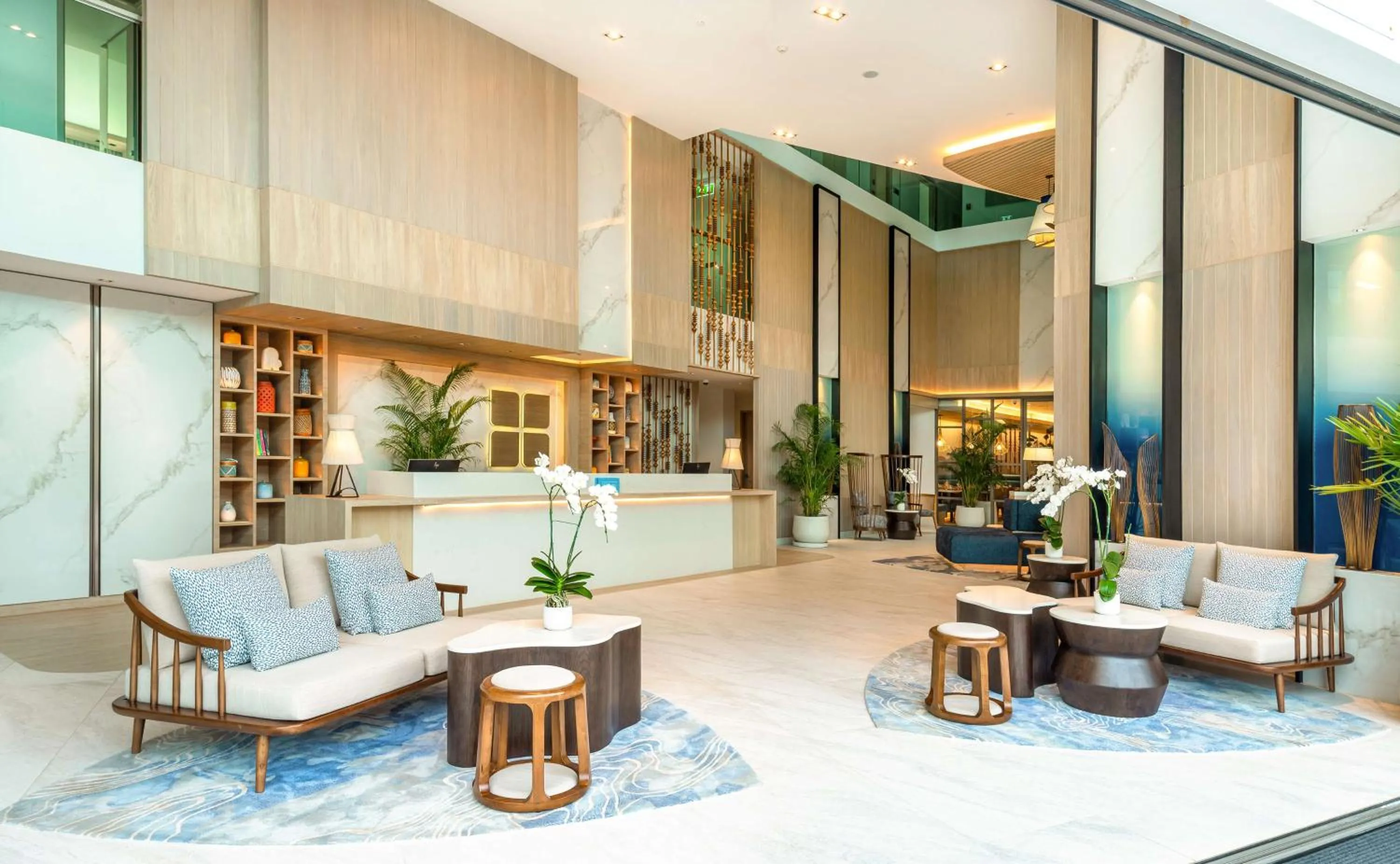 Facade/entrance in Hilton Garden Inn Phuket Bang Tao