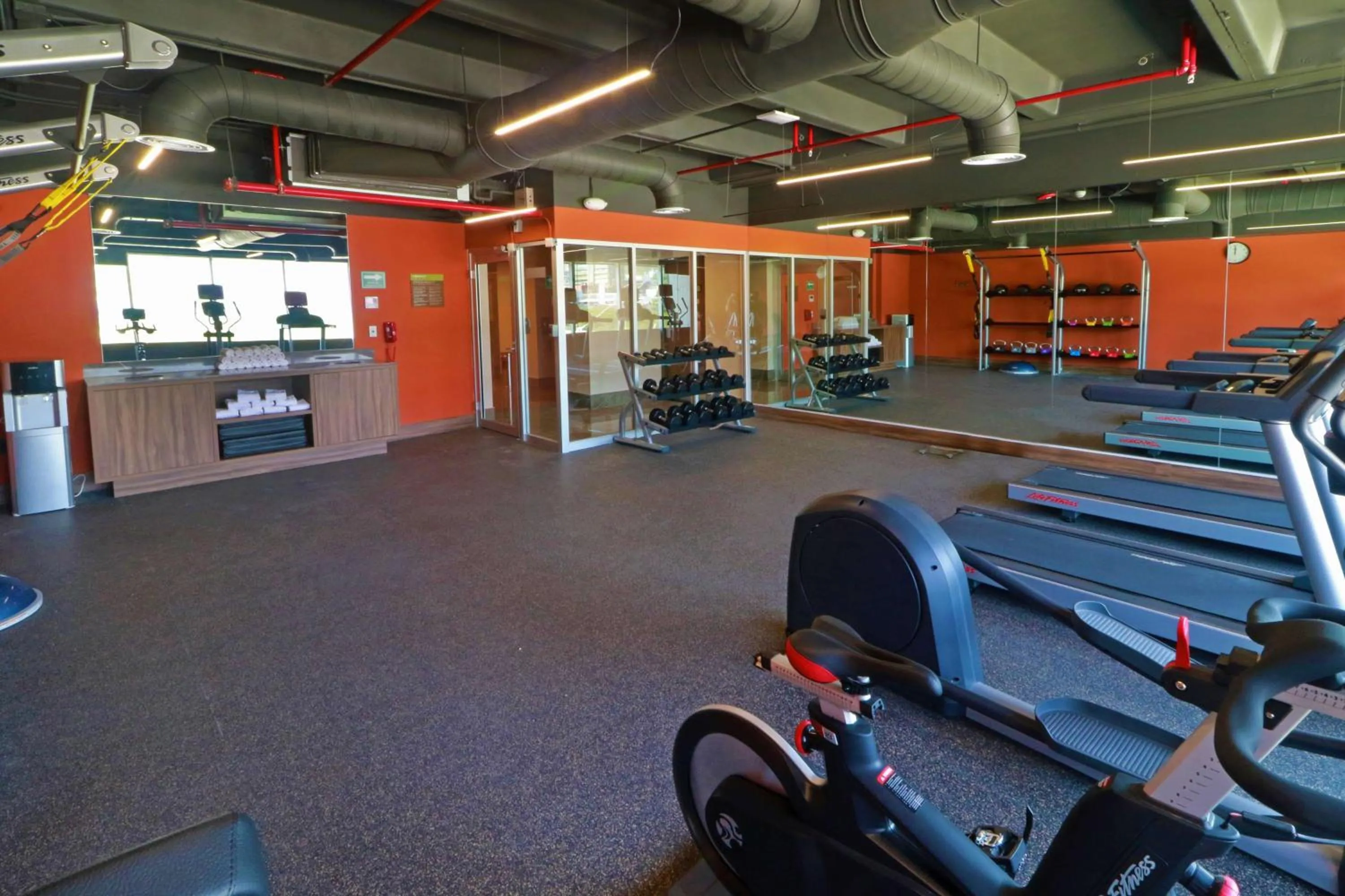 Fitness centre/facilities in Hilton Garden Inn Monterrey Obispado