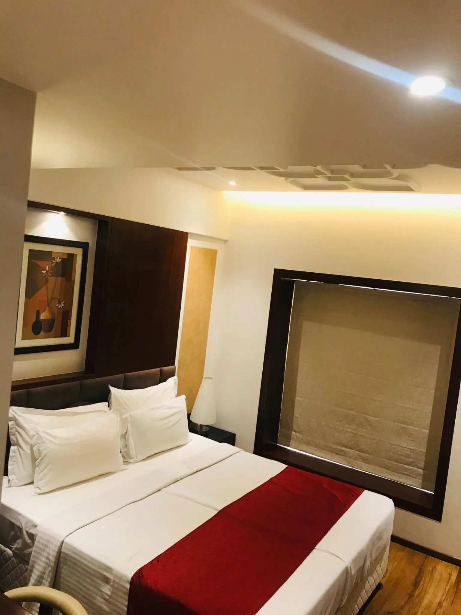 Bedroom, Bed in Hotel MBC Citadel Nashik