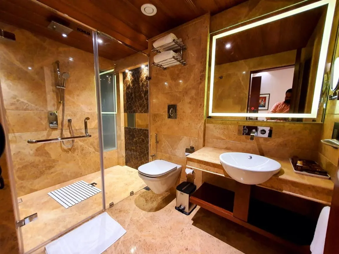 Bathroom in Hotel MBC Citadel Nashik