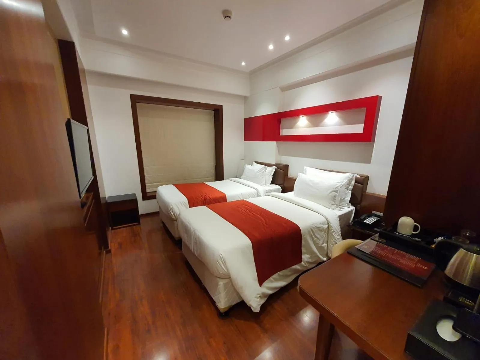 Bed in Hotel MBC Citadel Nashik