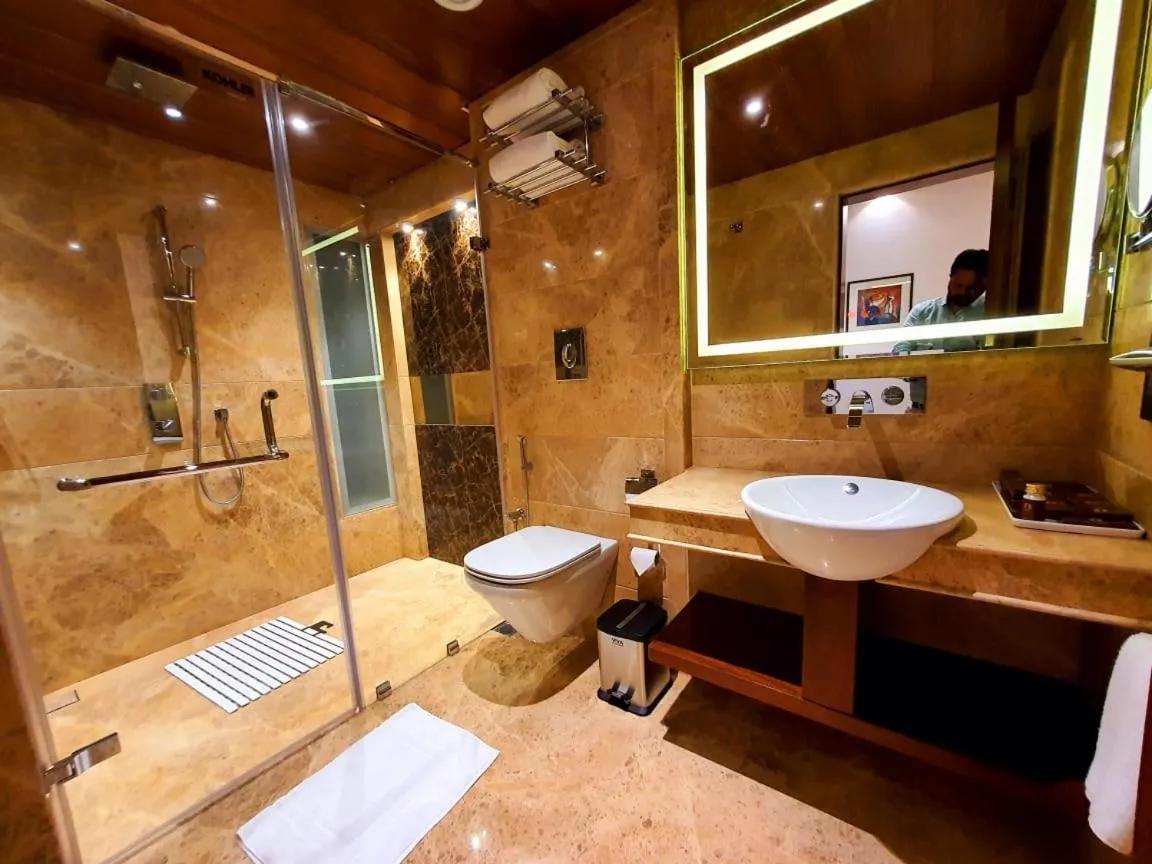 Bathroom in Hotel MBC Citadel Nashik
