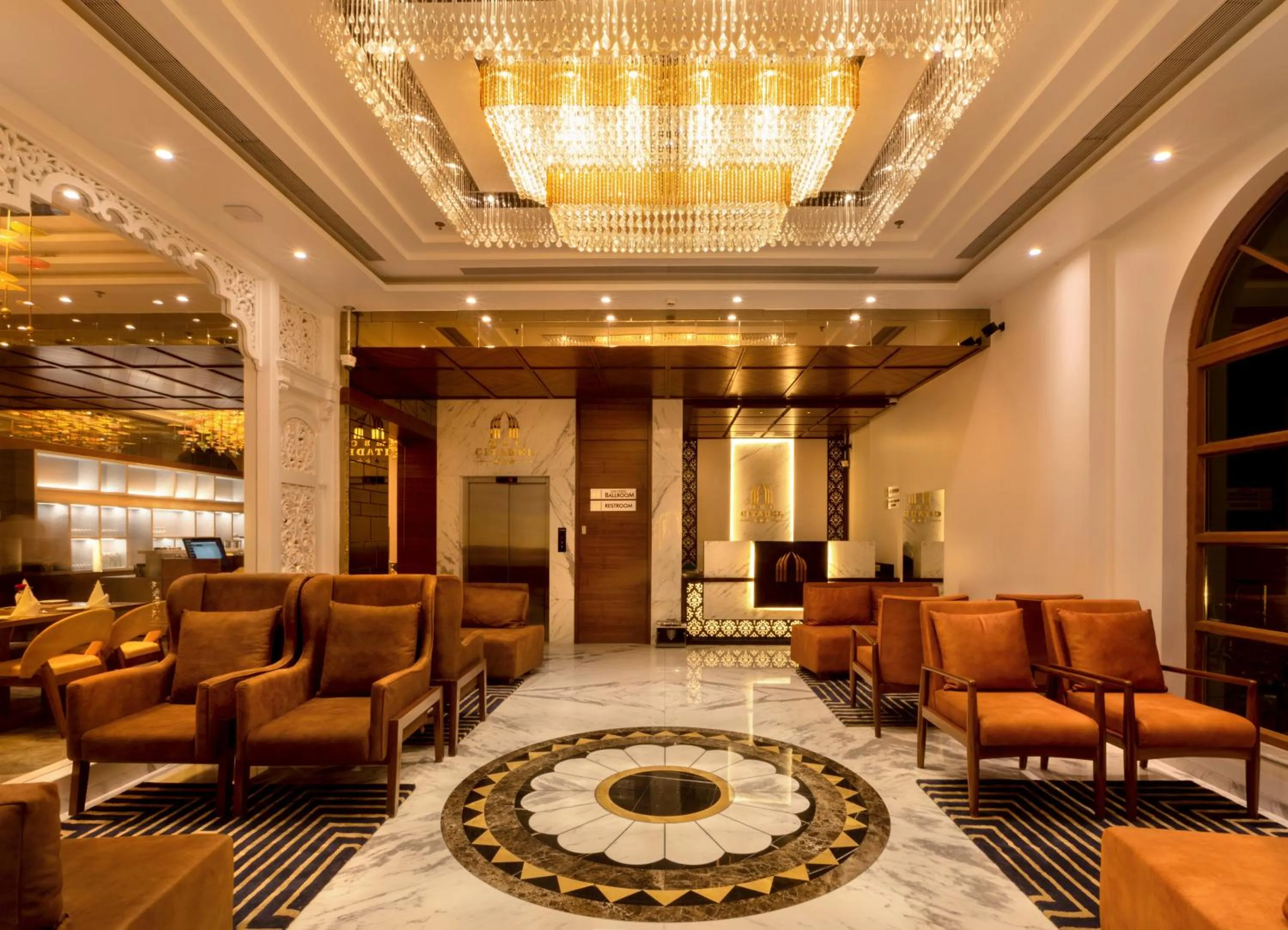 Lobby or reception in Hotel MBC Citadel Nashik