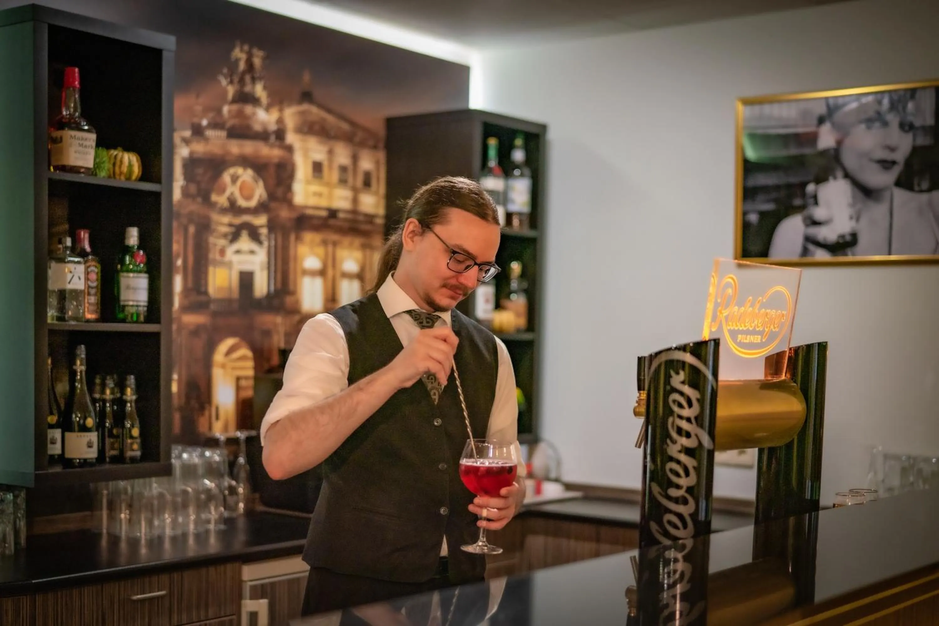 Lounge or bar in ACHAT Hotel Dresden Altstadt