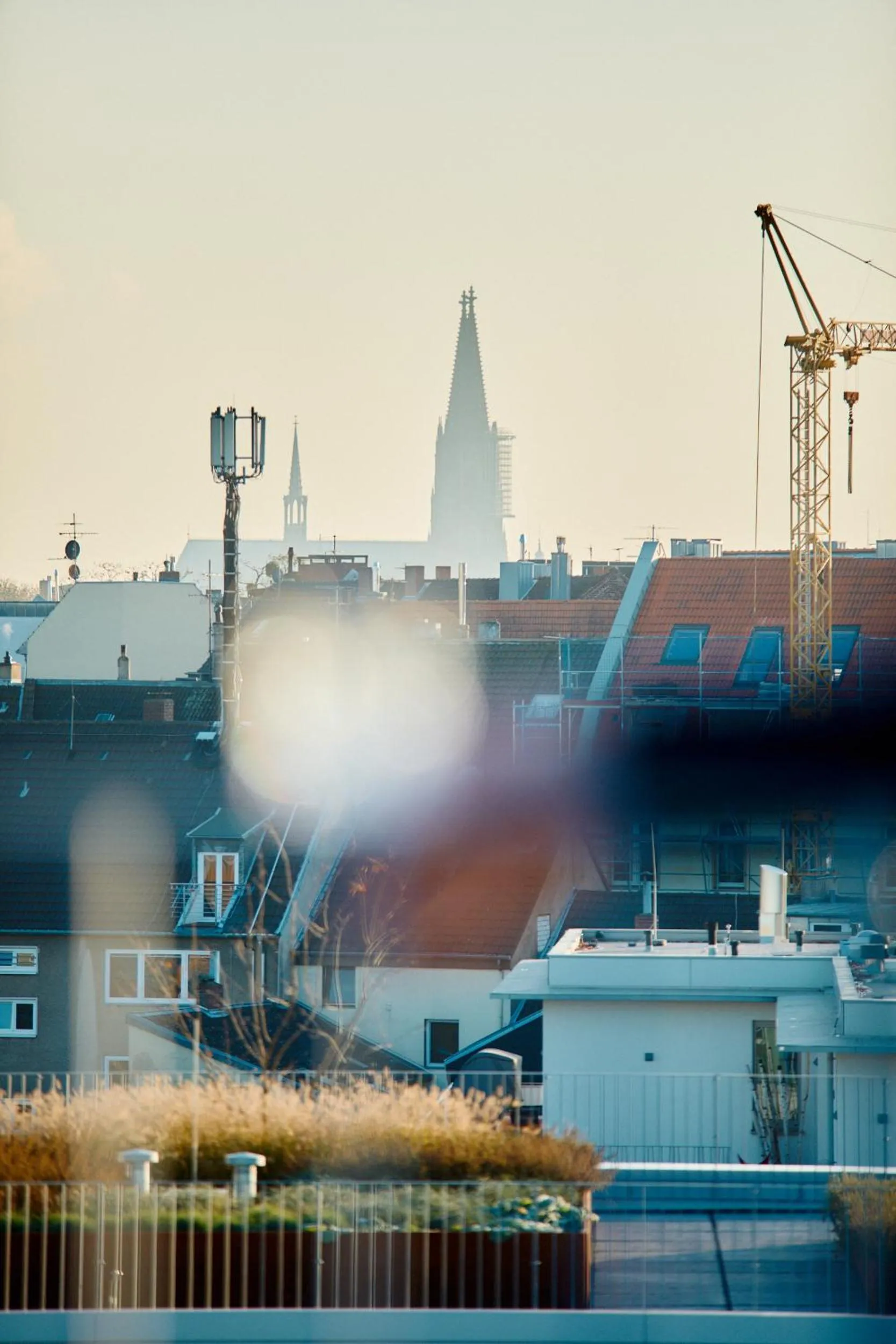 City view in Koncept Hotel Josefine