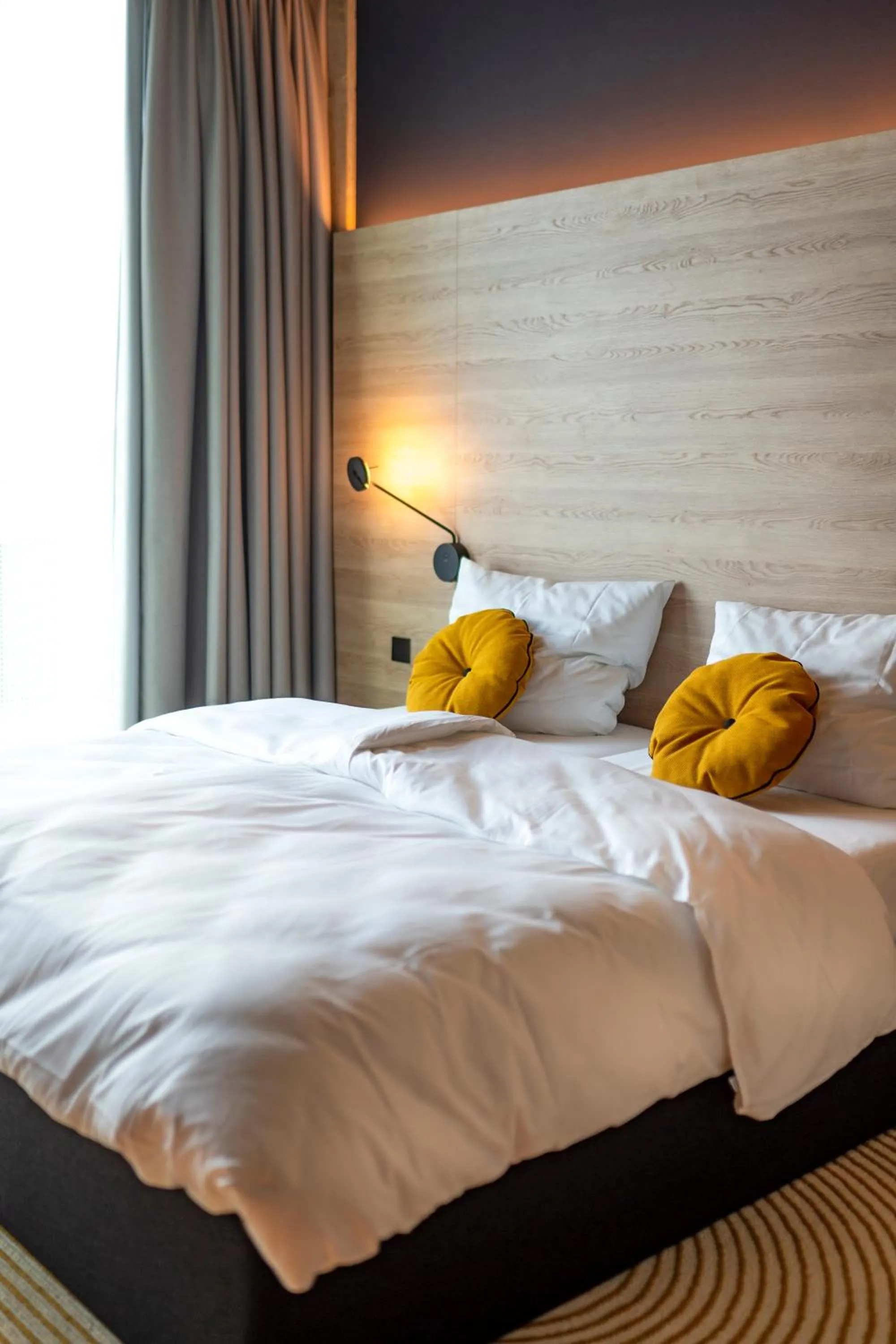 Bed in Koncept Hotel Josefine