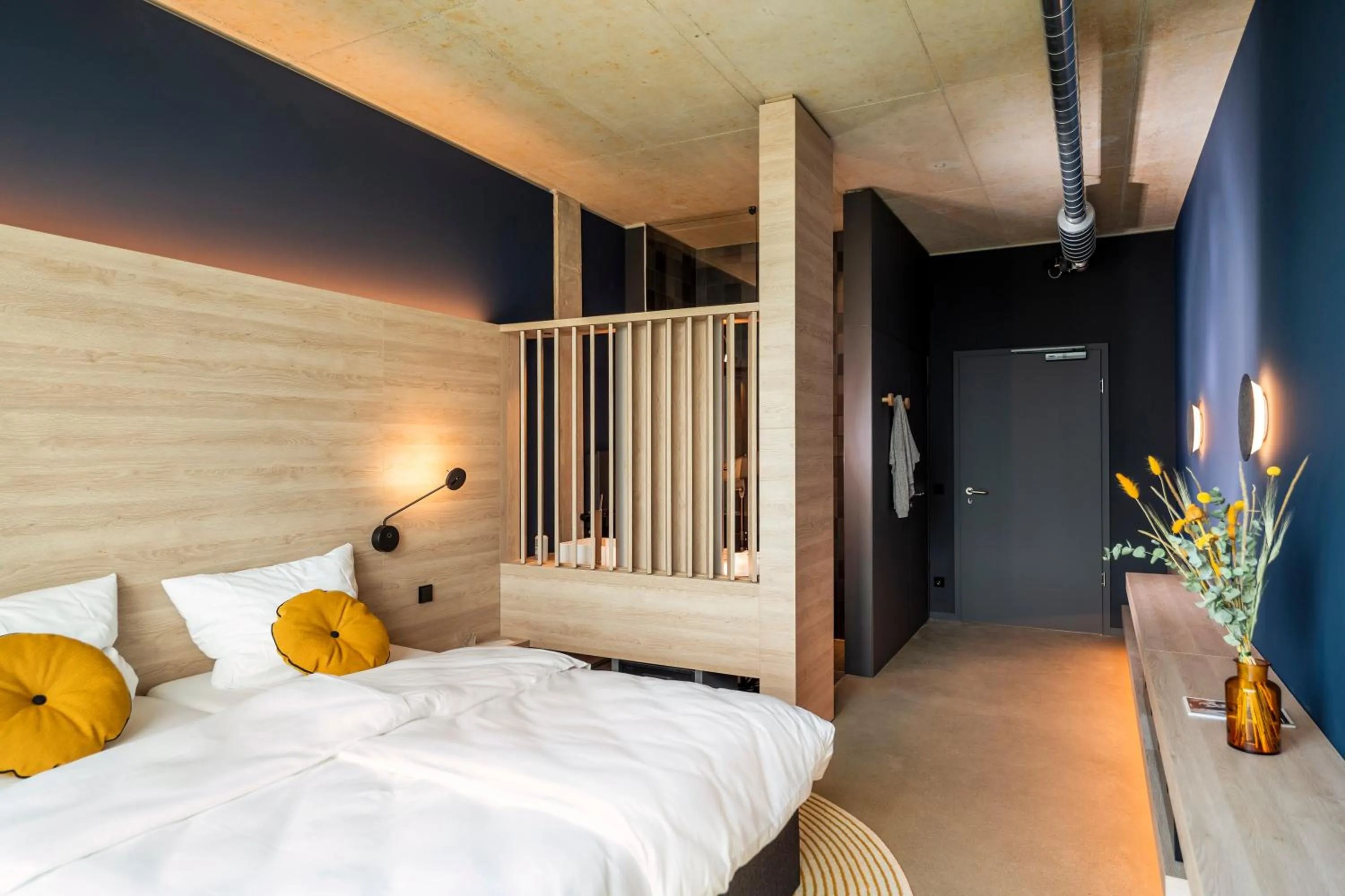 Photo of the whole room, Bed in Koncept Hotel Josefine