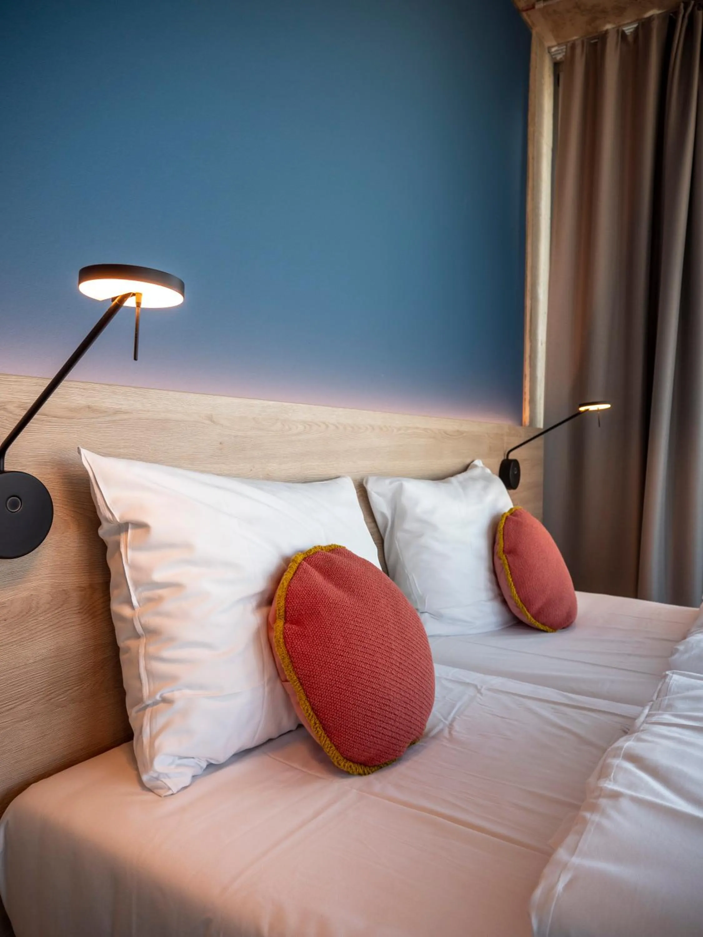 Bed in Koncept Hotel Josefine