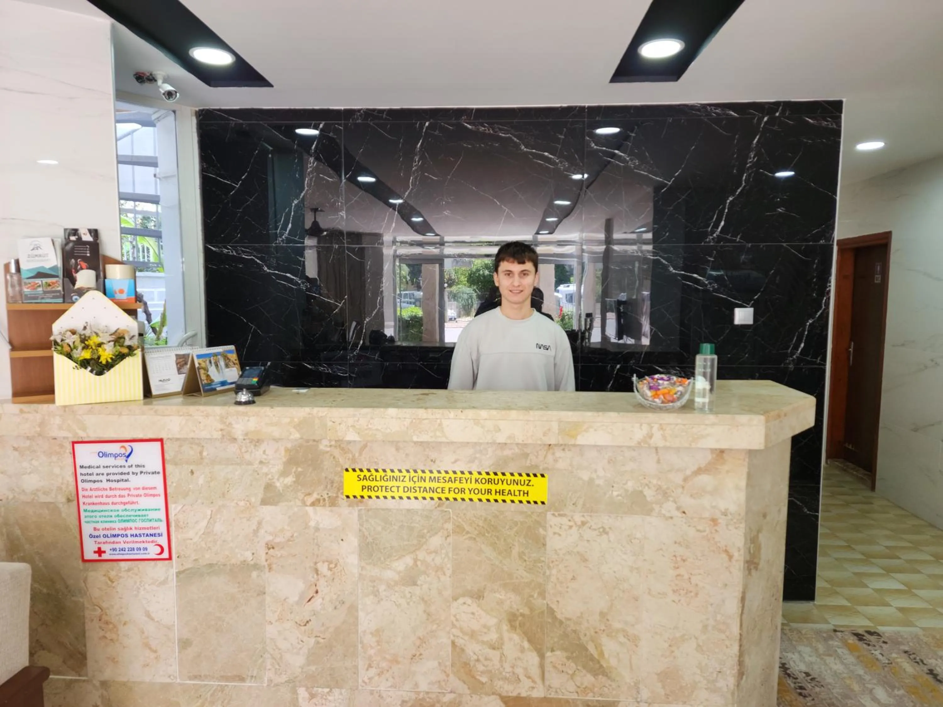 Lobby or reception in Kartal Hotel