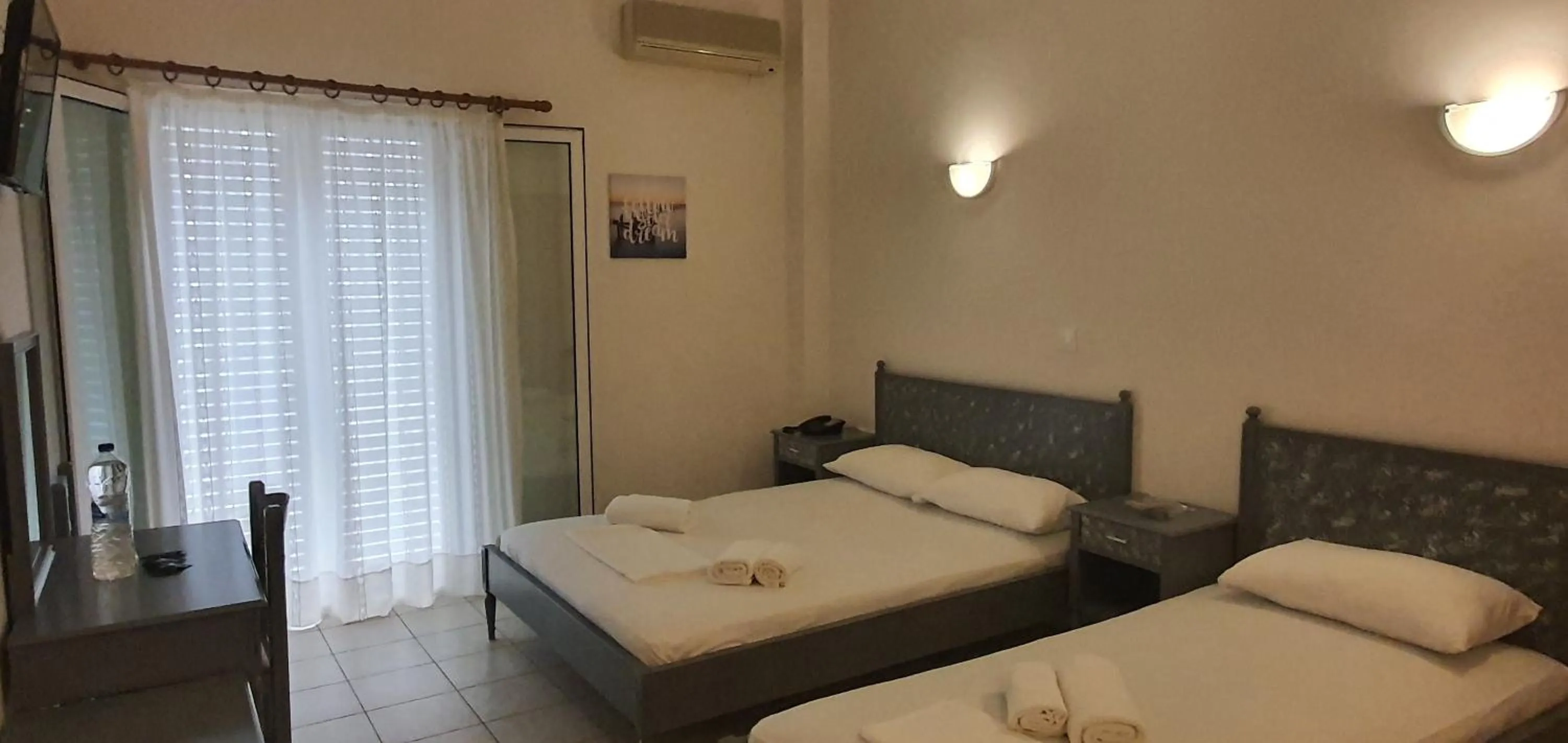 Bed in Artemis Hotel