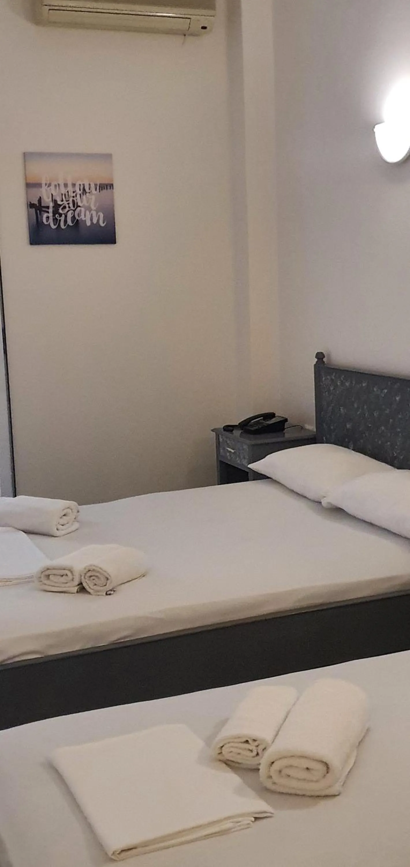 Bed in Artemis Hotel