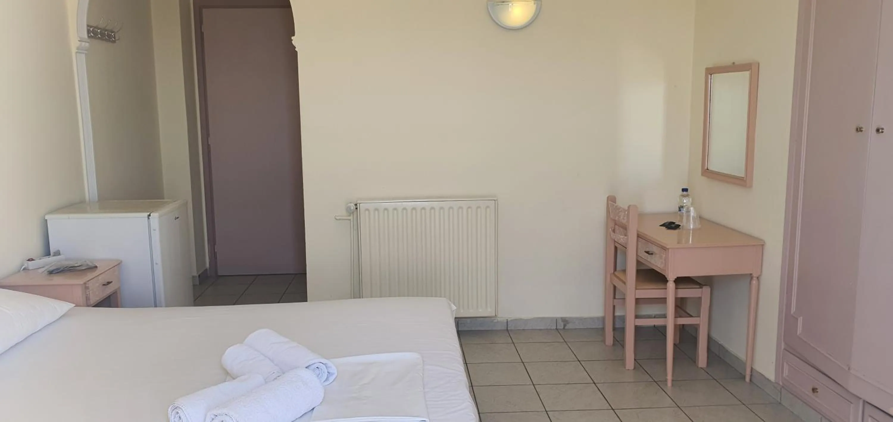 Bed in Artemis Hotel