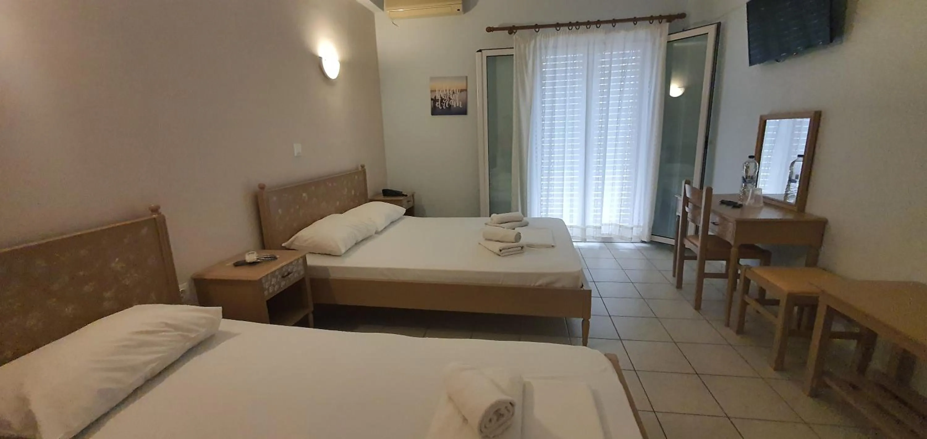 Bed in Artemis Hotel