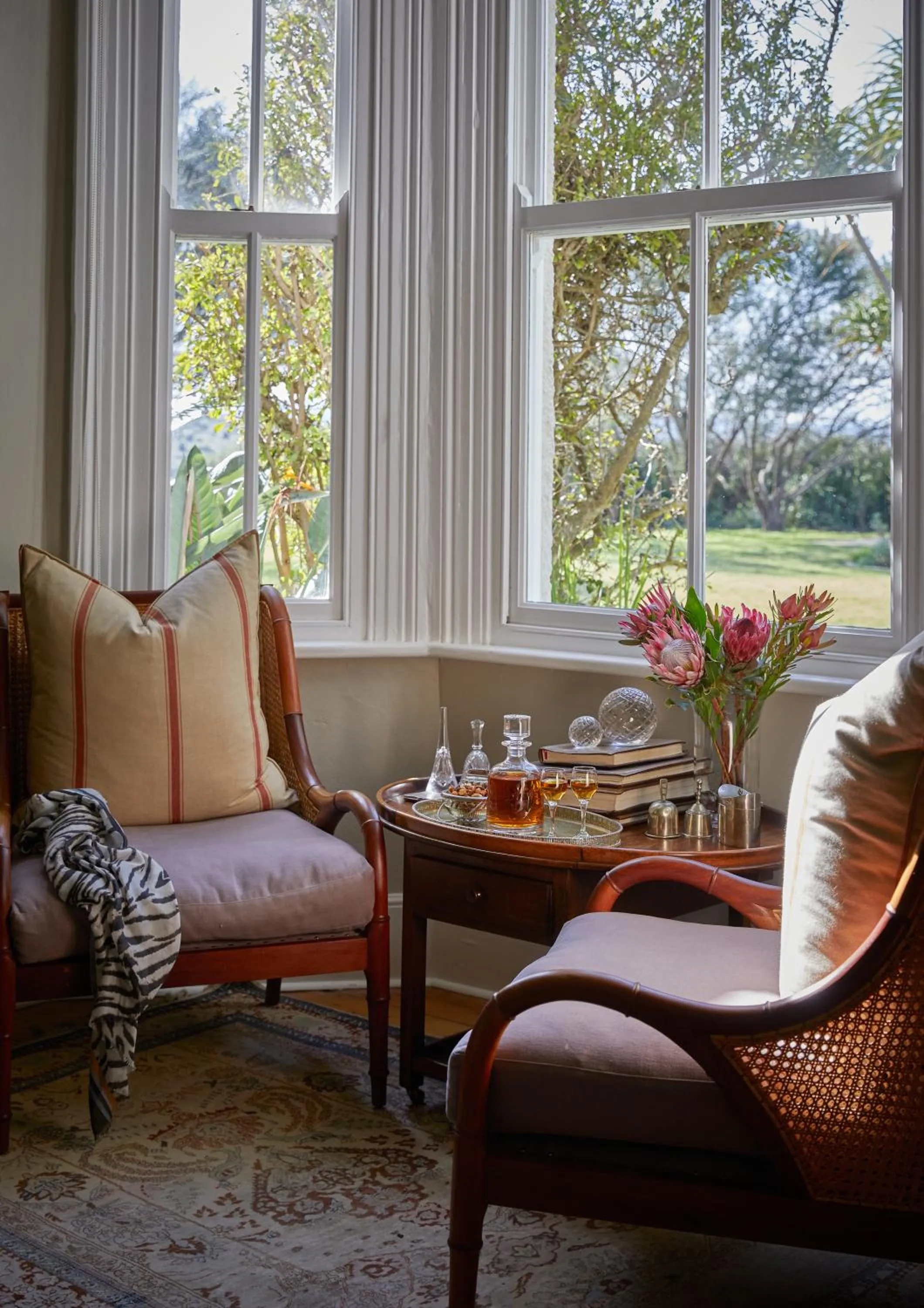Seating area in Kwandwe Private Game Reserve - Uplands Homestead